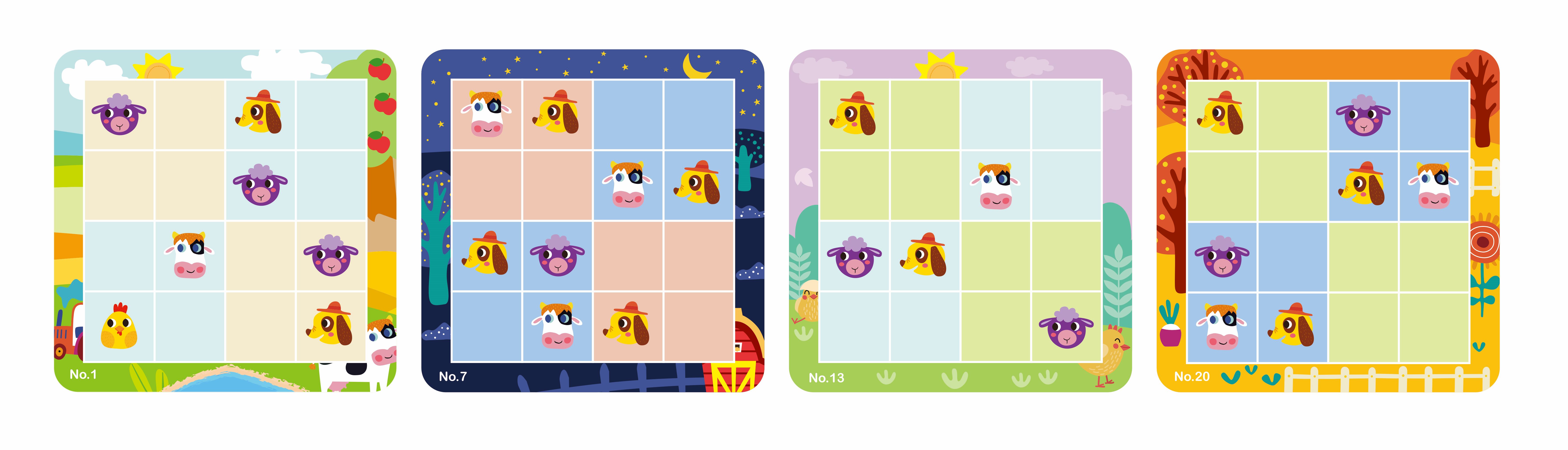 Tooky Toy TL631 Farm Sudoku