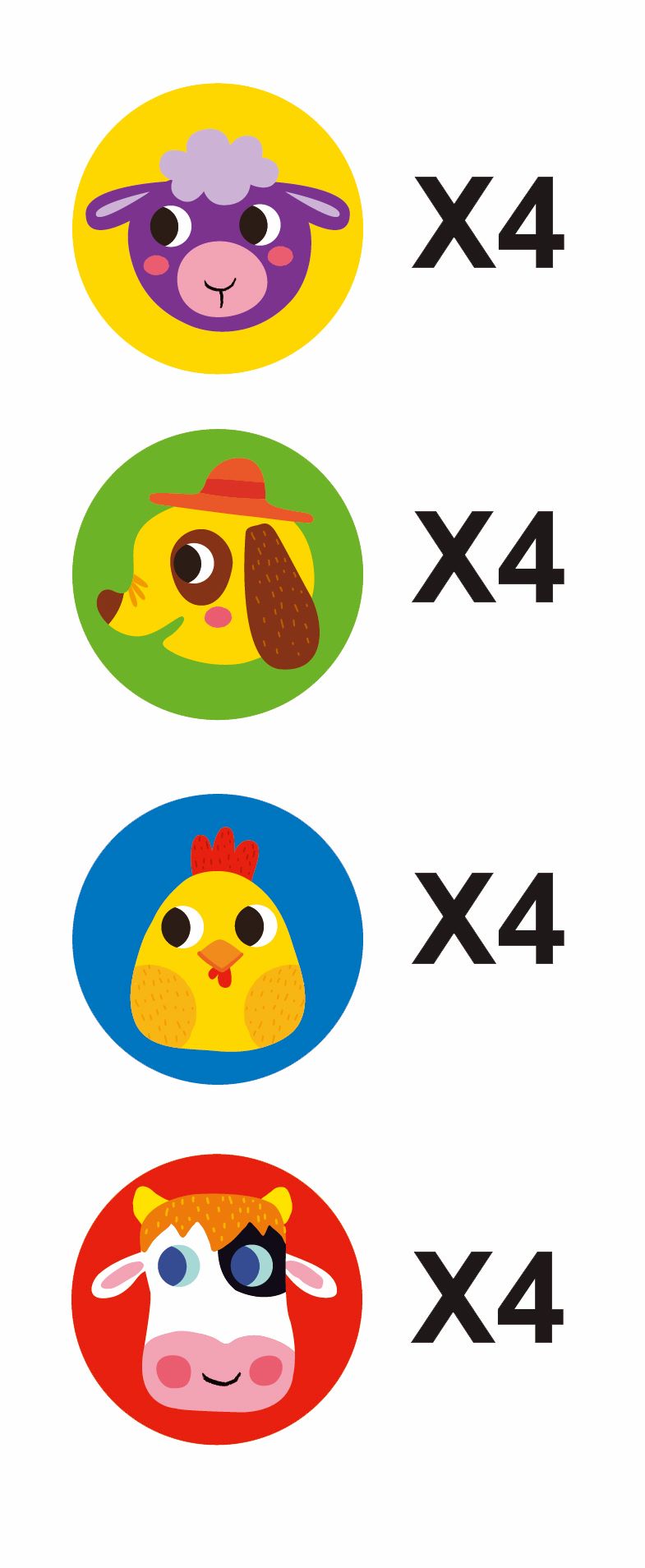 Tooky Toy TL631 Farm Sudoku