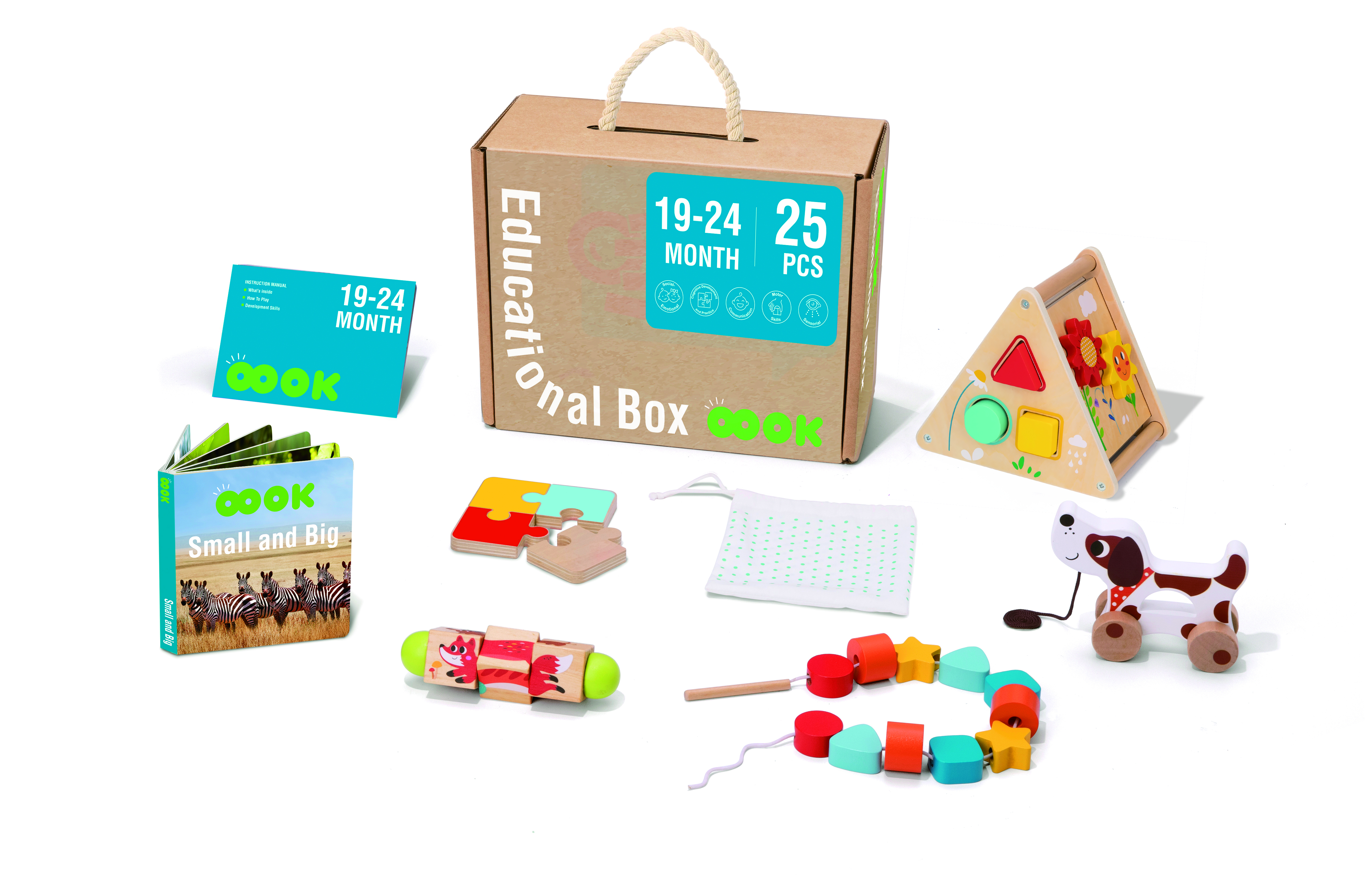 Tooky Toy TK753 Montessori Educational Box 19-24m