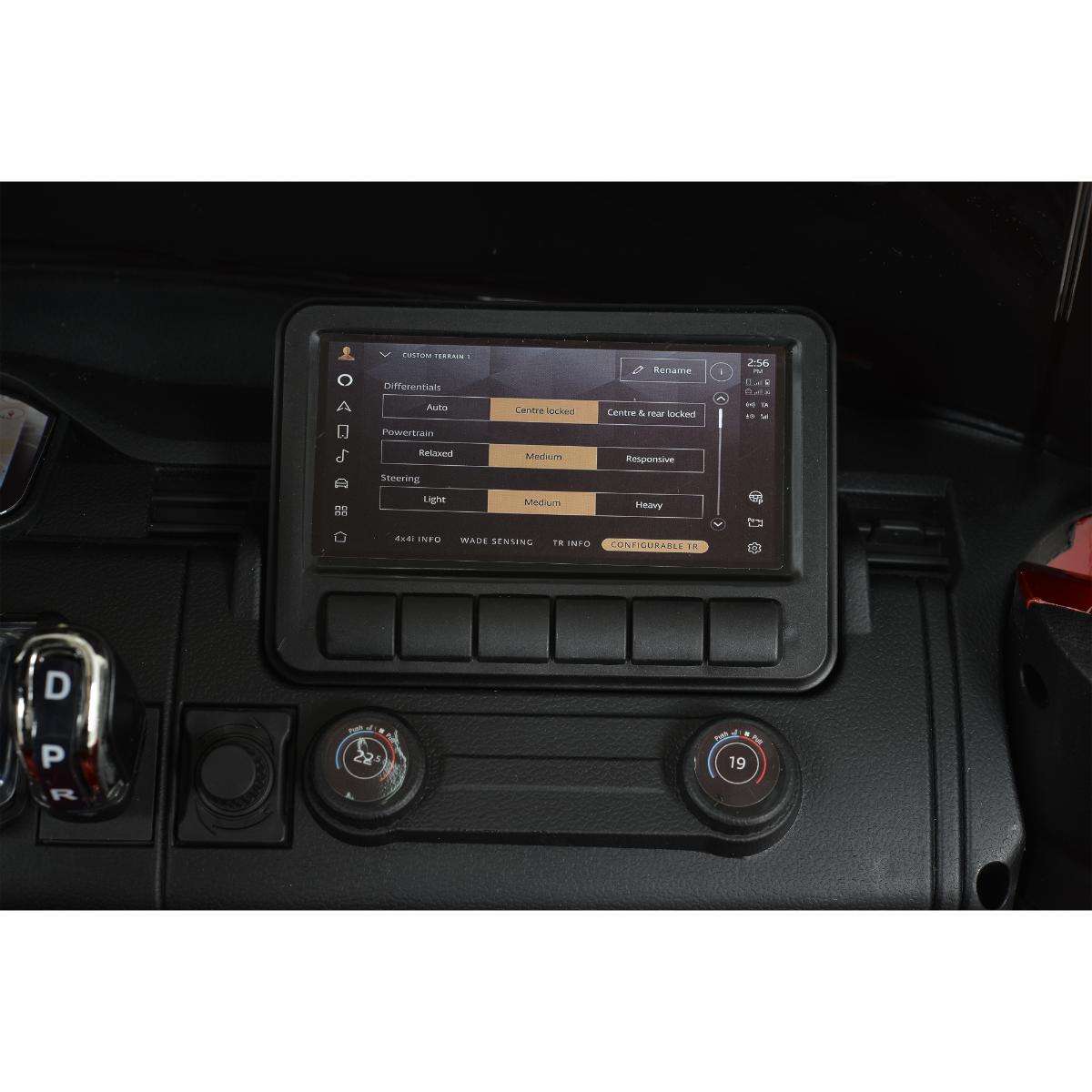 BO Range Rover painting green