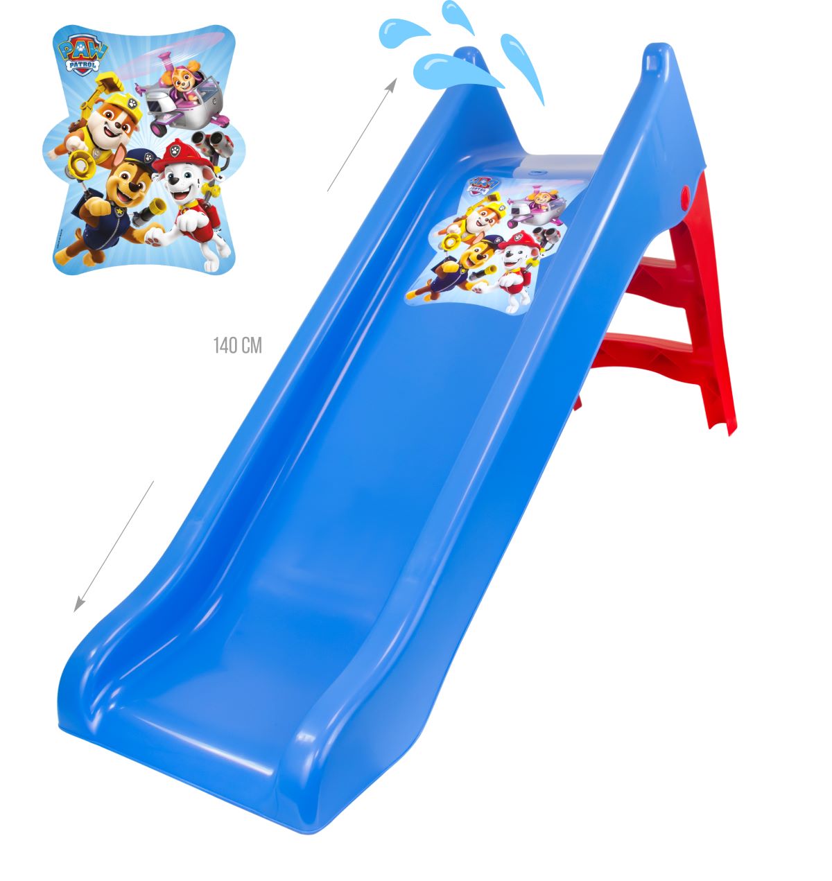Mochtoys 12781 Paw Patrol slide 140 cm