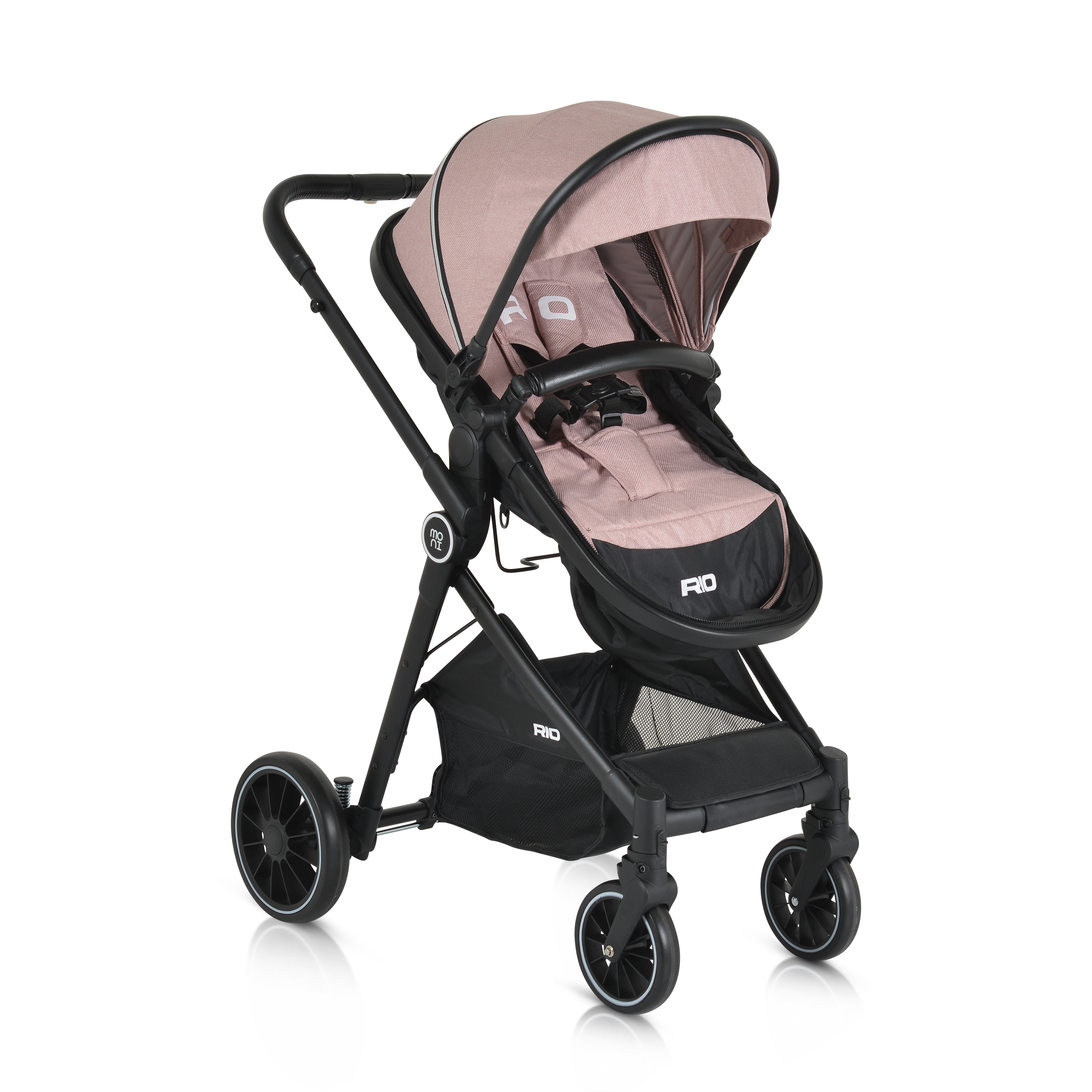 COMBINED STROLLER RIO pink