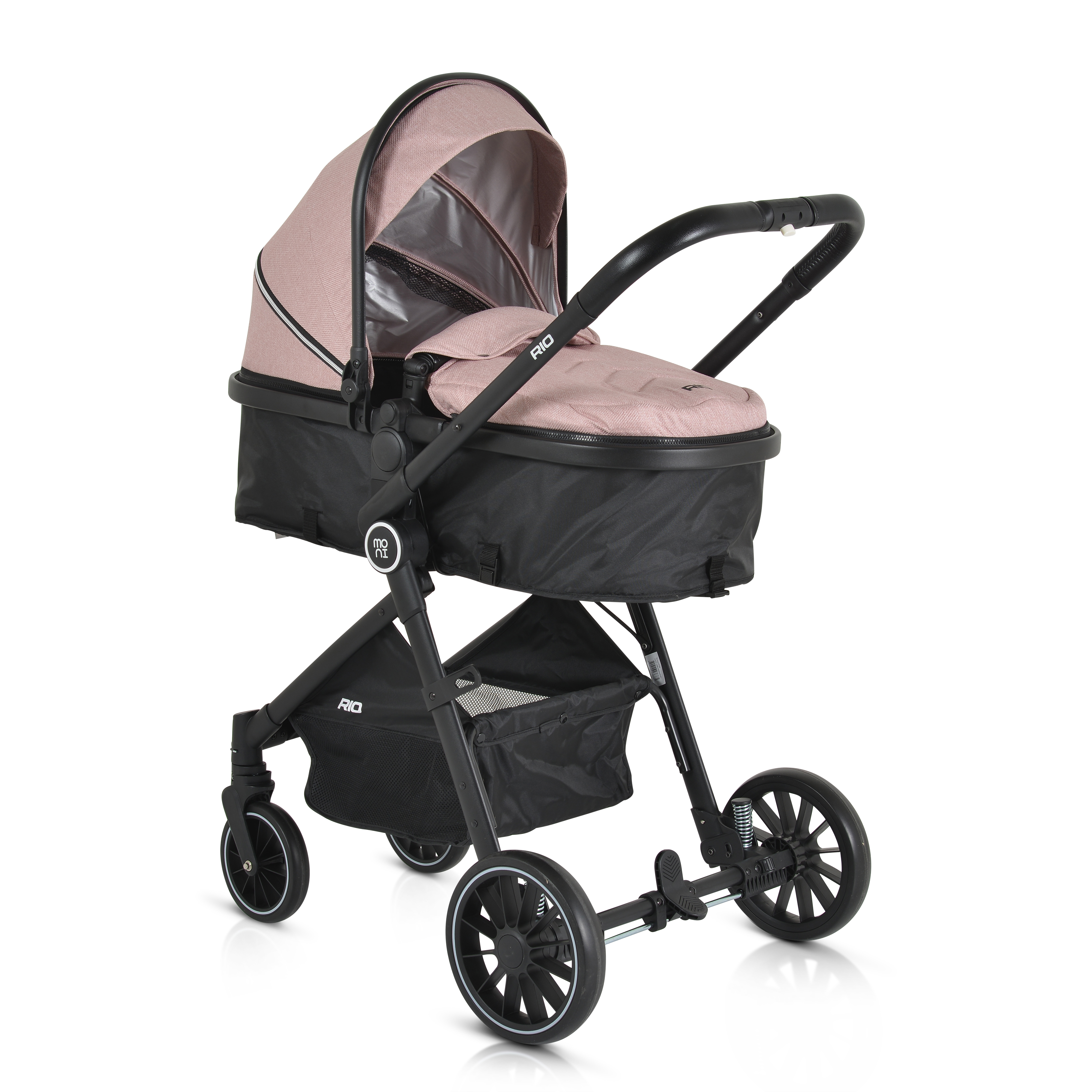COMBINED STROLLER RIO pink