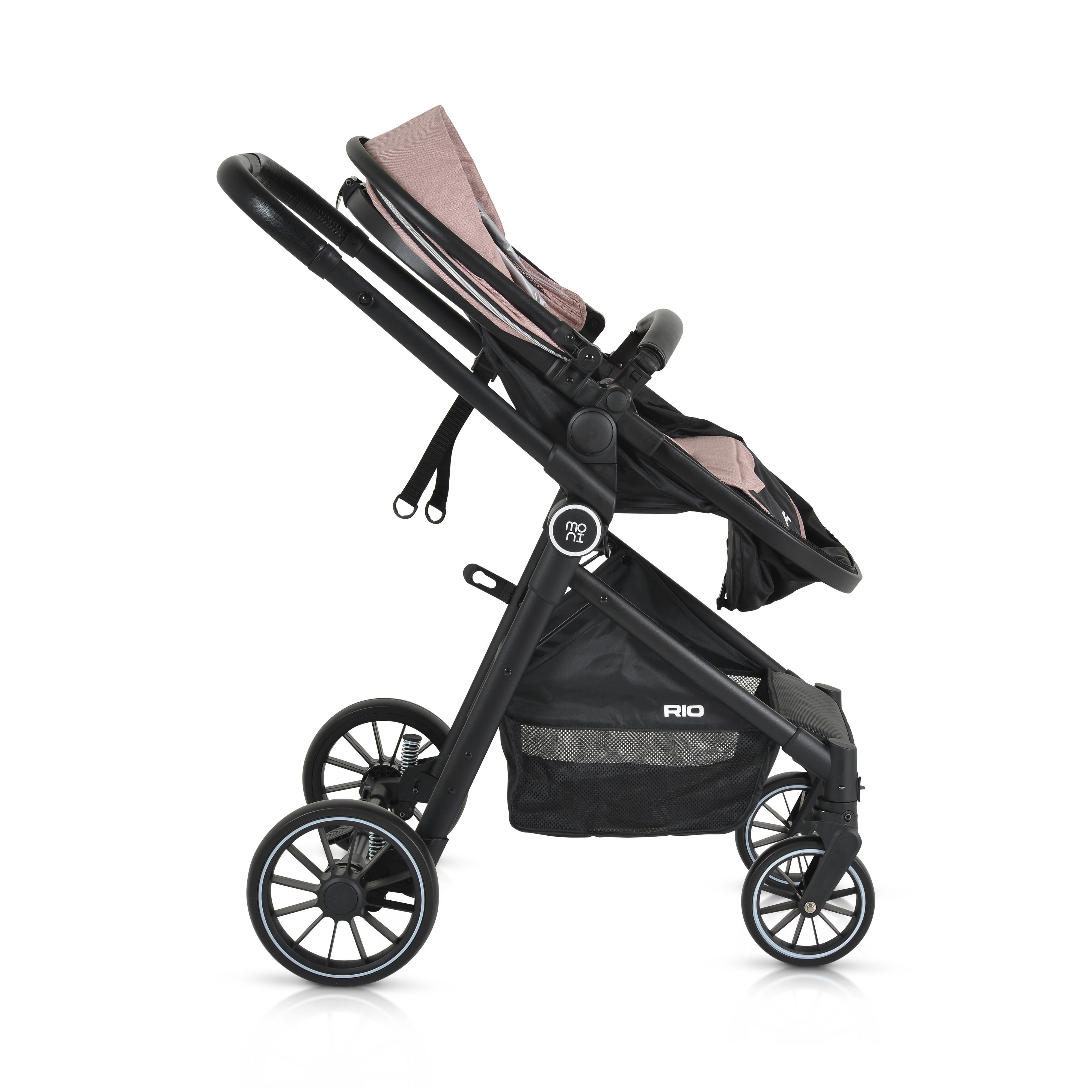 COMBINED STROLLER RIO pink