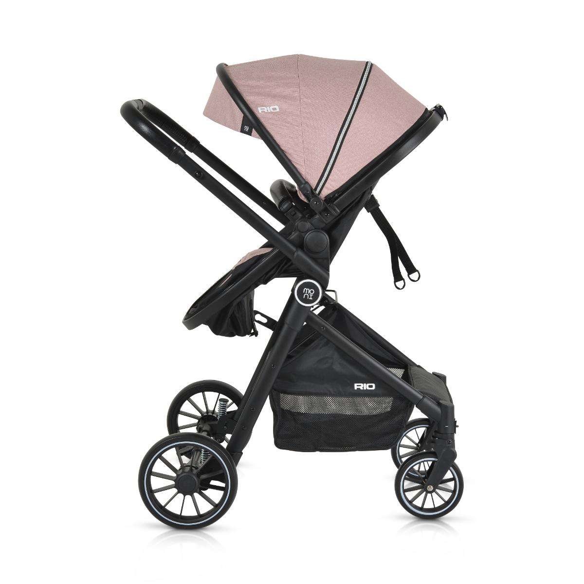 COMBINED STROLLER RIO pink