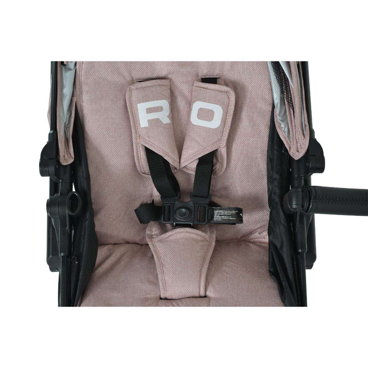 COMBINED STROLLER RIO pink