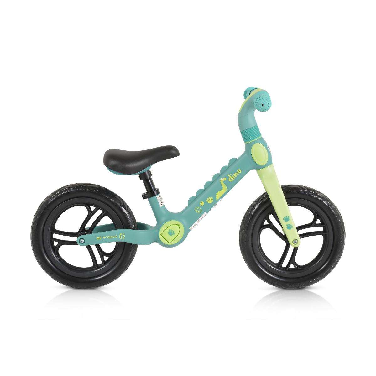 Balance bike Dino green