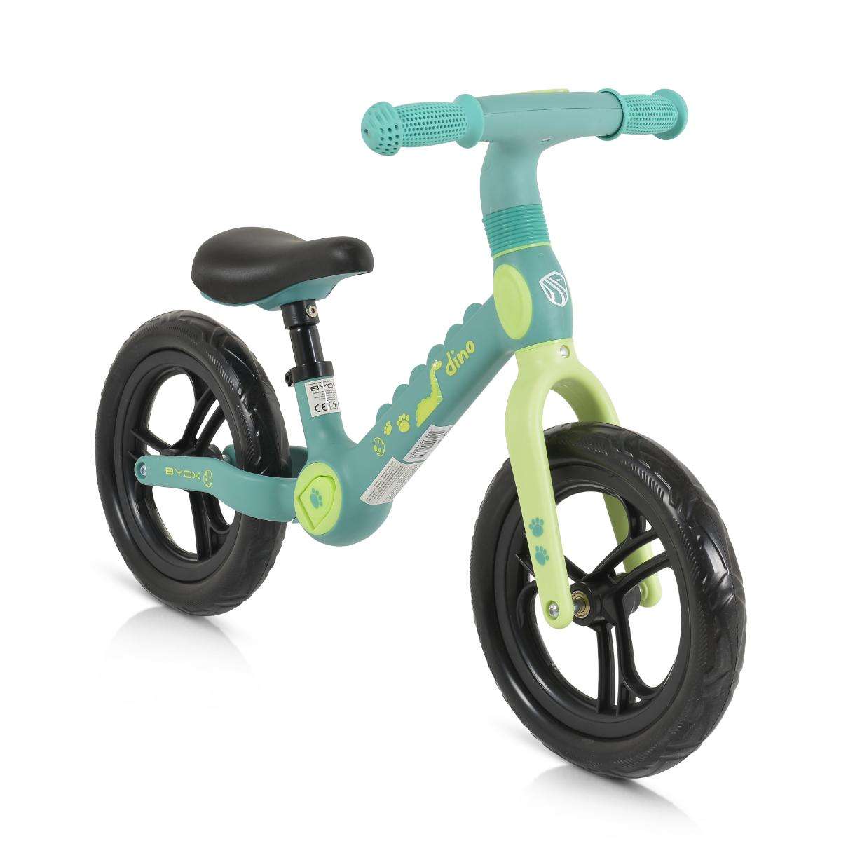 Balance bike Dino green