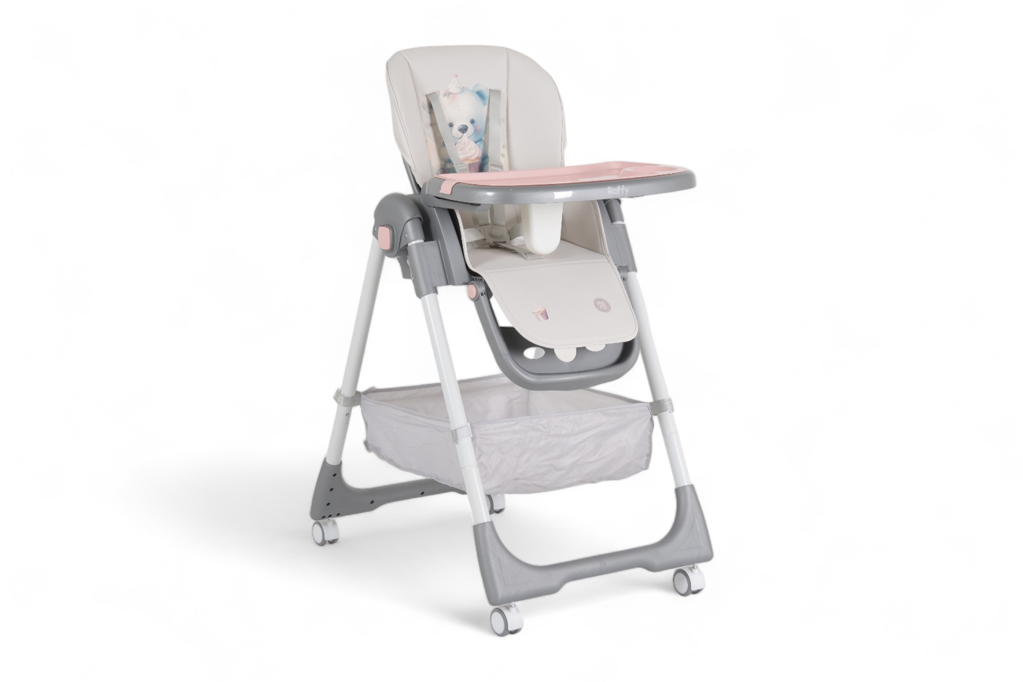 High chair Raffy pink