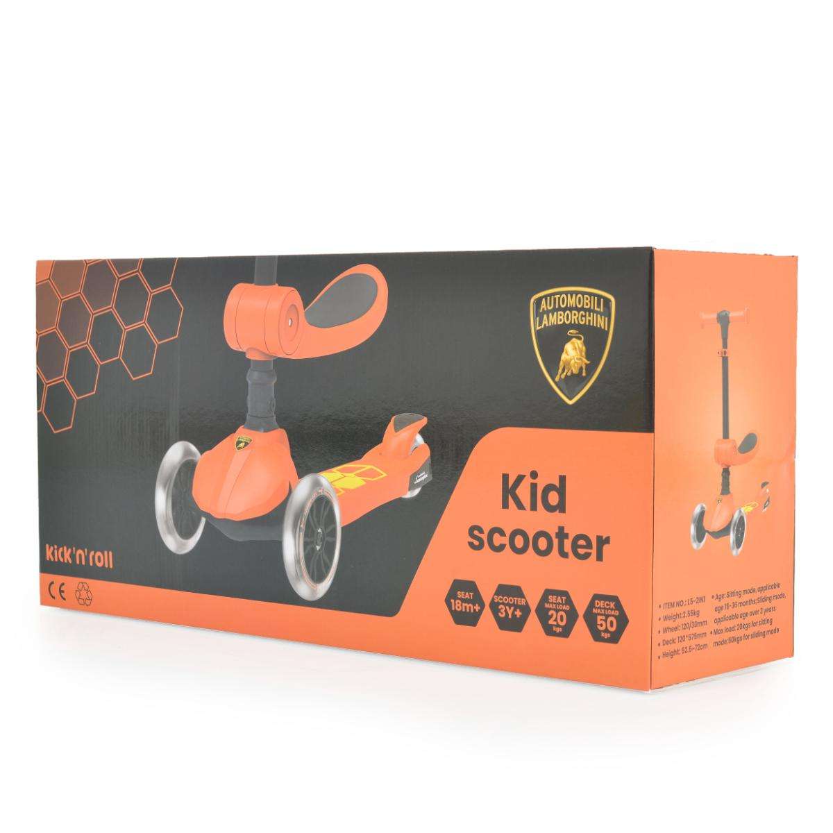 Scooter Lamborghini 2in1 orange