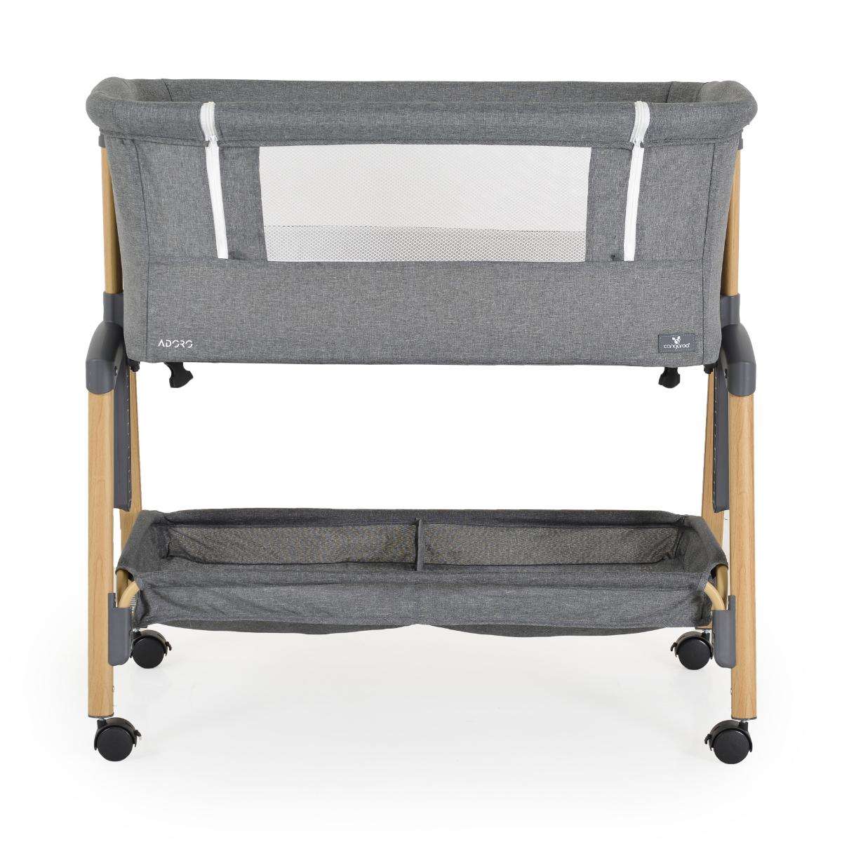 Baby crib Adoro grey