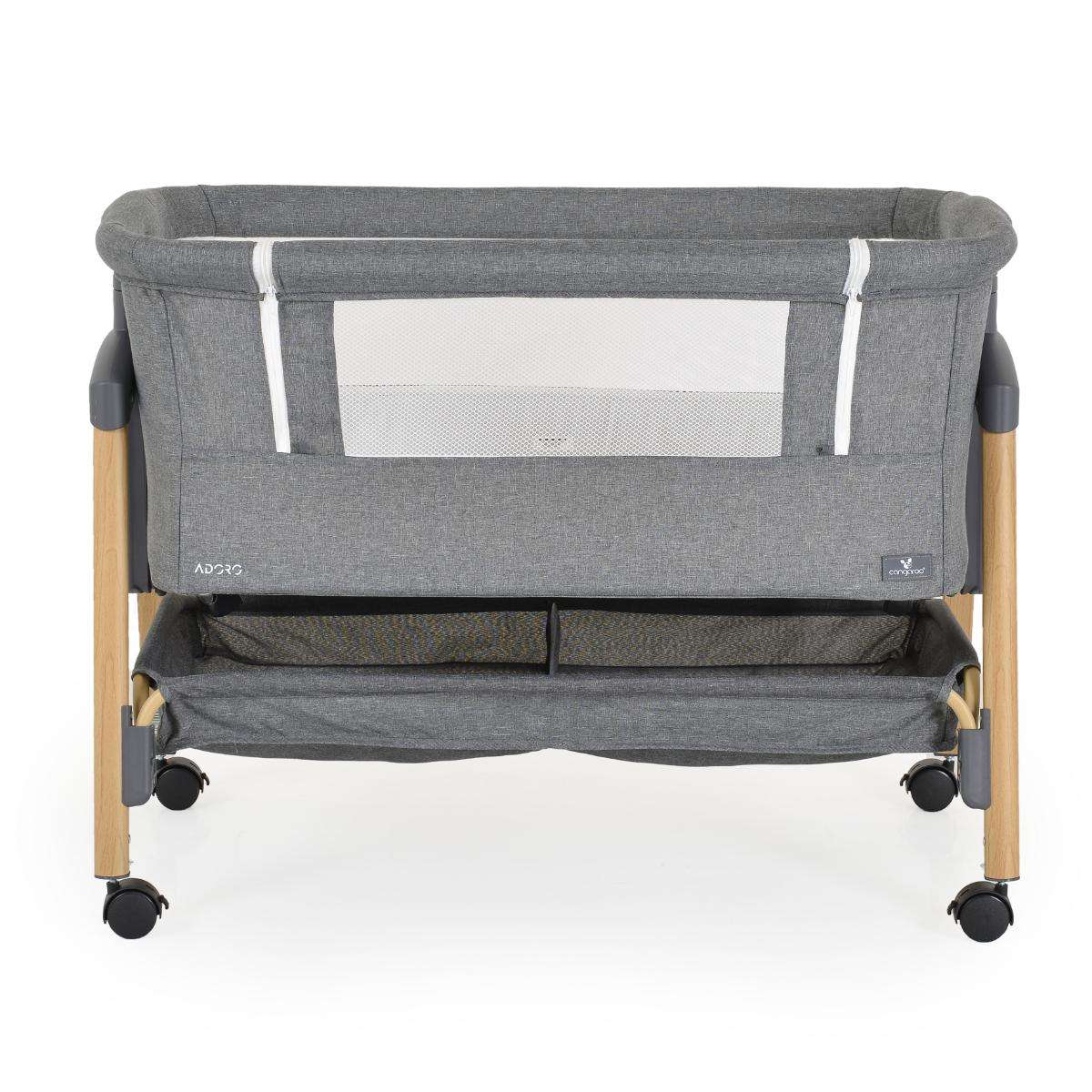Baby crib Adoro grey