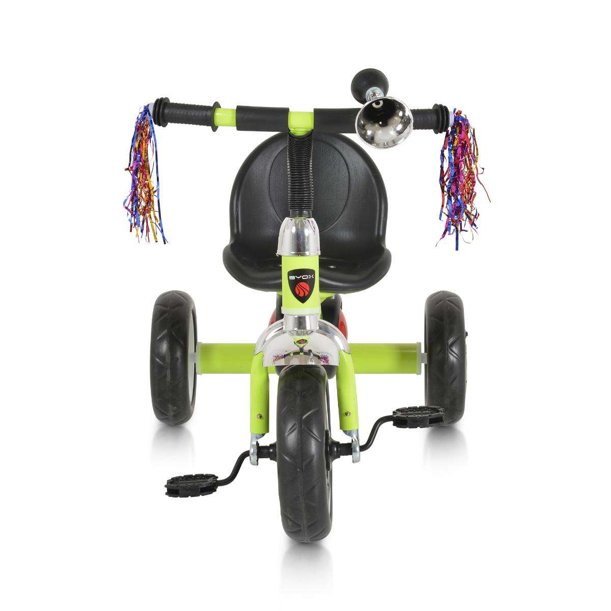 Children’s Tricycle Bonfire with glowing tires green