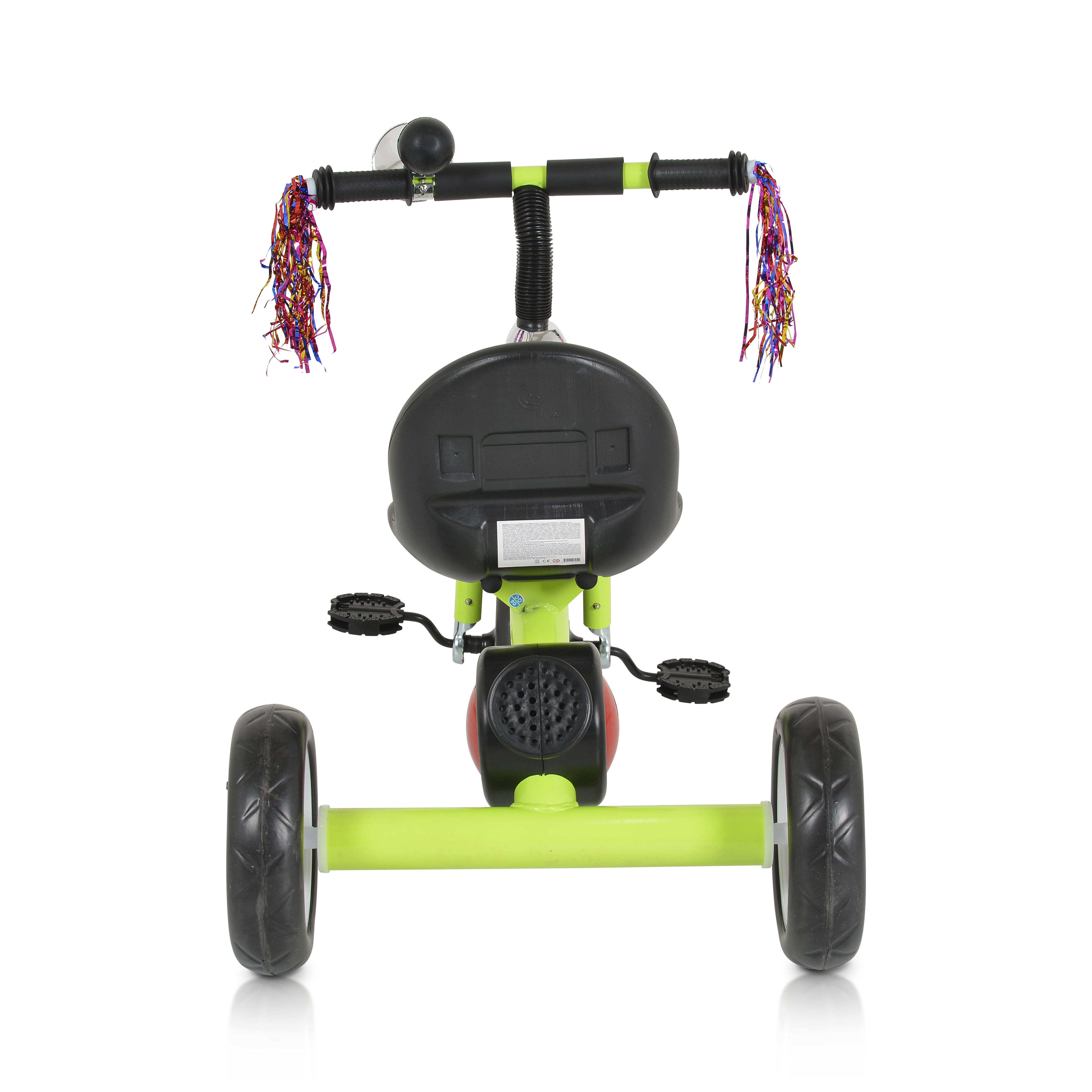 Children’s Tricycle Bonfire with glowing tires green