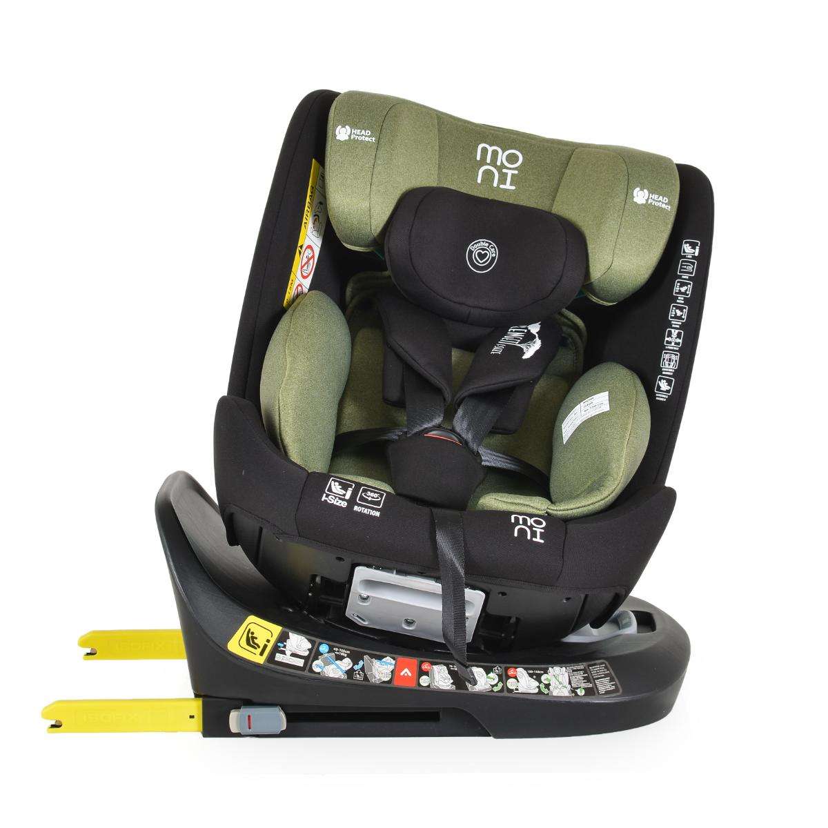 Car seat Serengeti I-size 40-150cm sky green