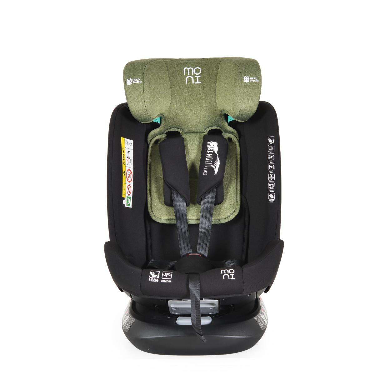 Car seat Serengeti I-size 40-150cm sky green
