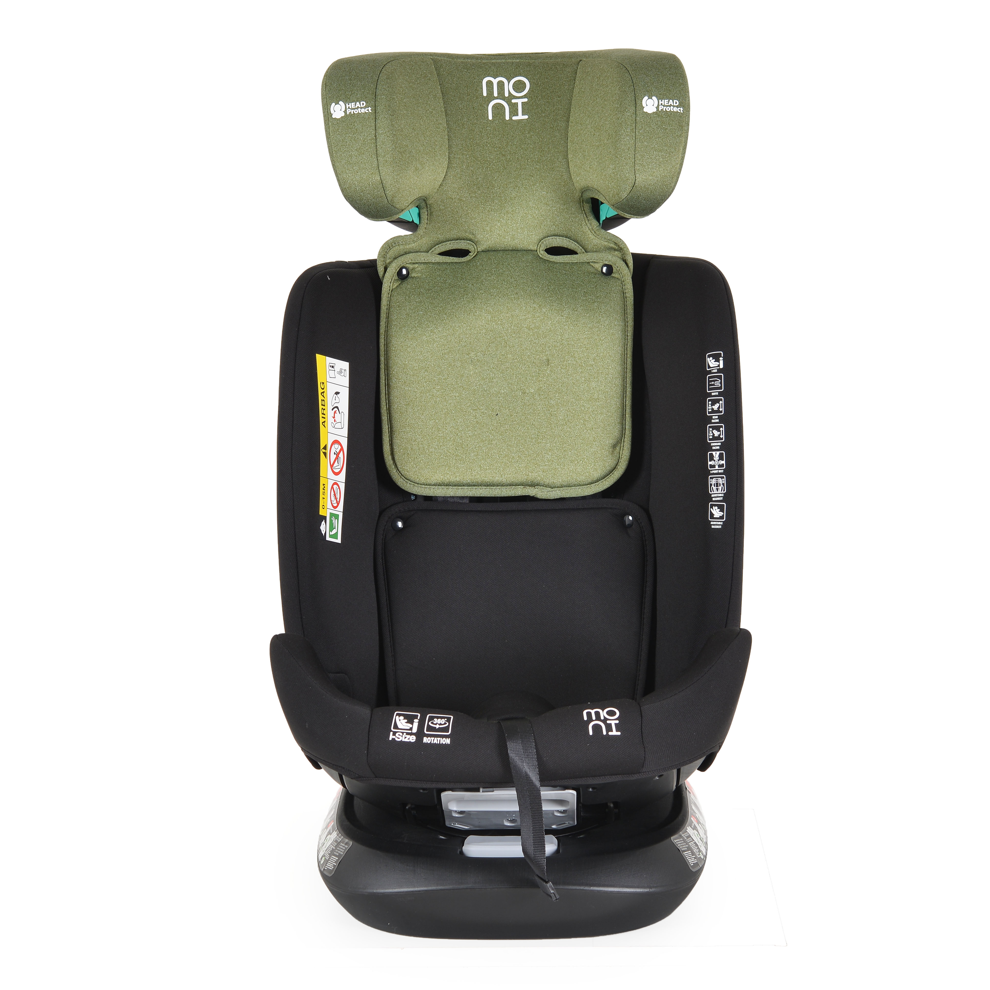 Car seat Serengeti I-size 40-150cm sky green