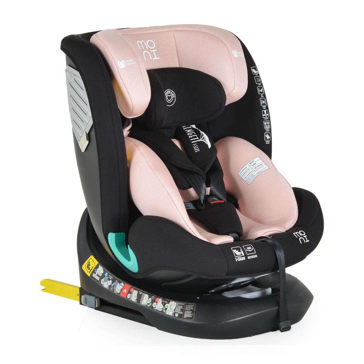 Car seat Serengeti Isize 40-150cm pink