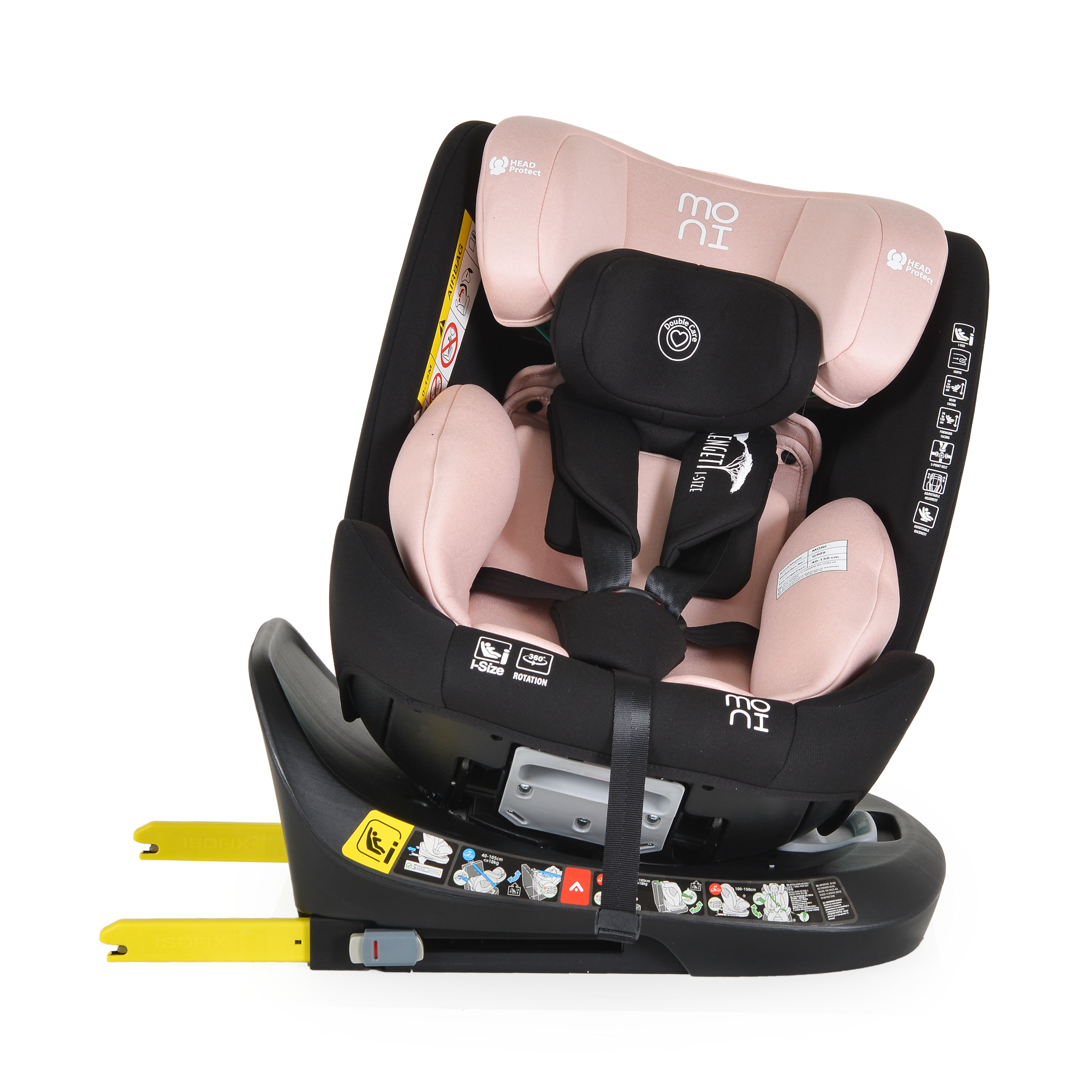 Car seat Serengeti Isize 40-150cm pink