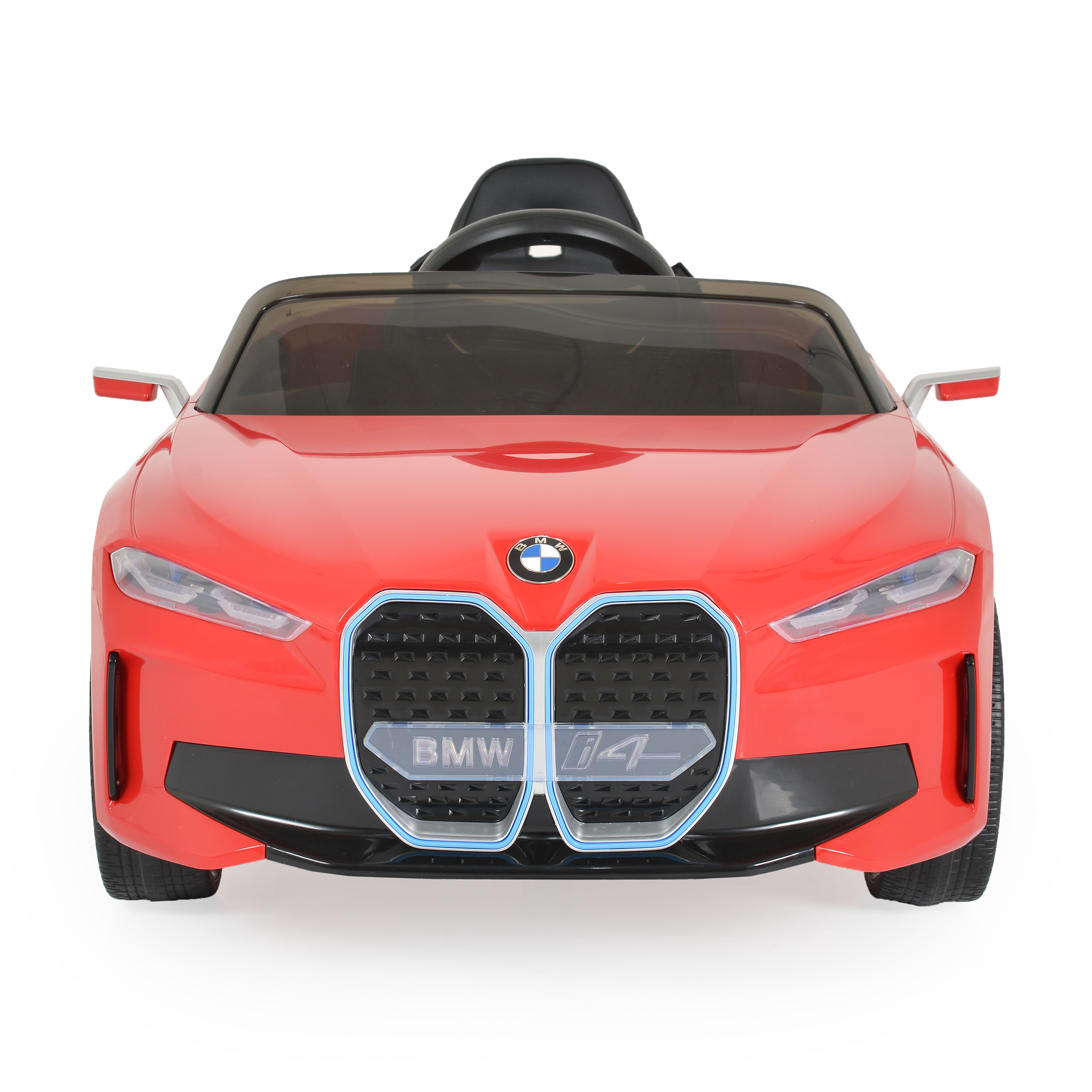 BO car BMW i4 red