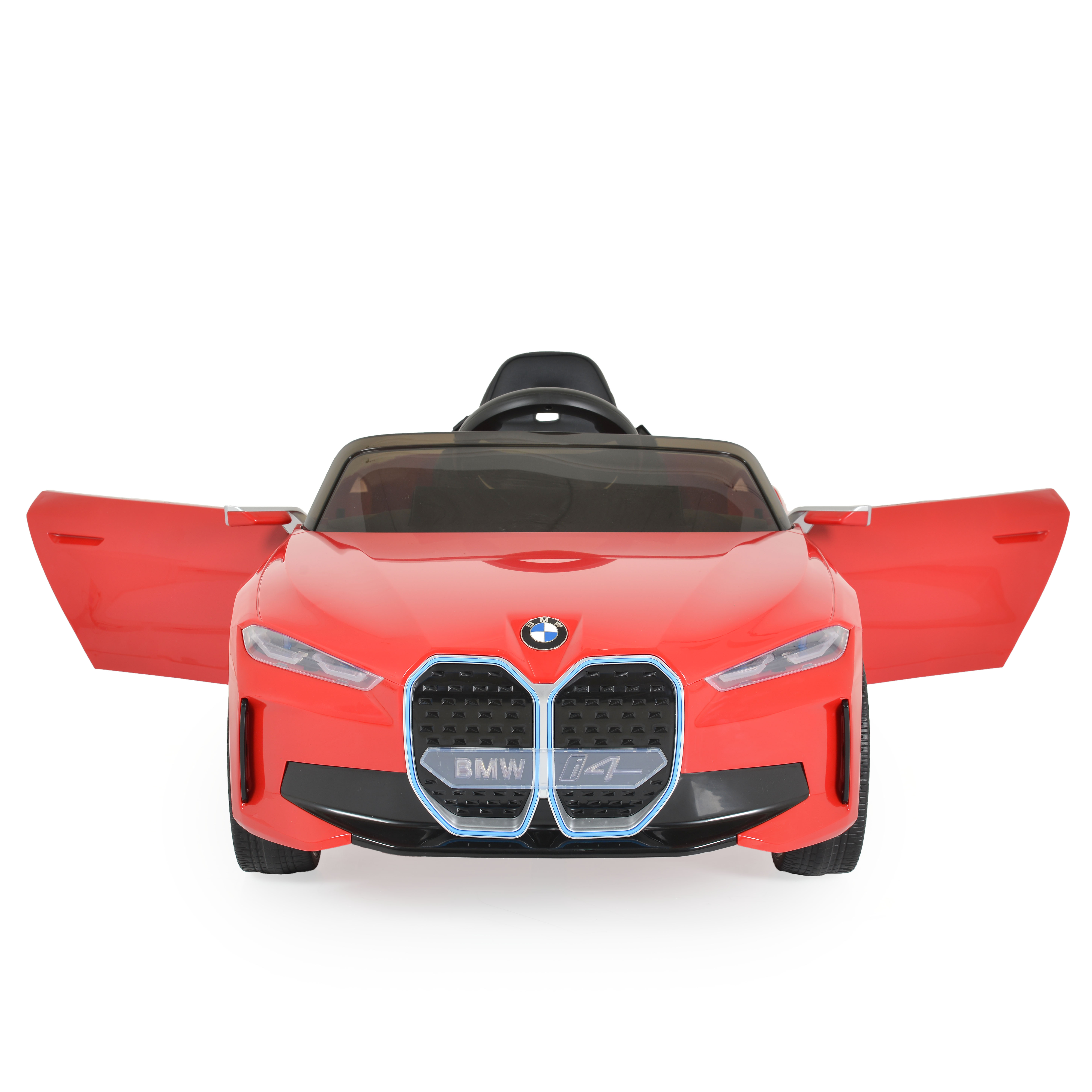 BO car BMW i4 red