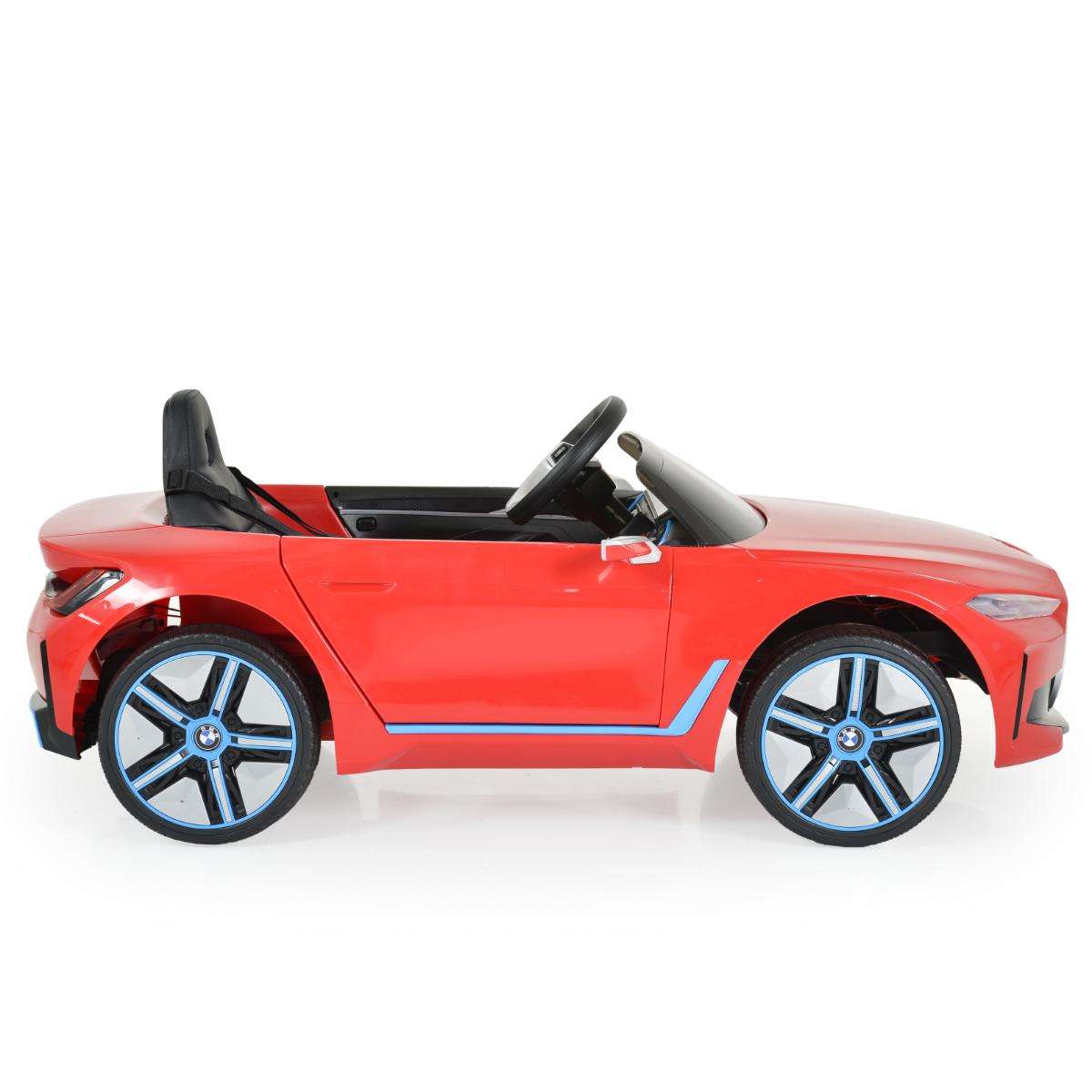 BO car BMW i4 red