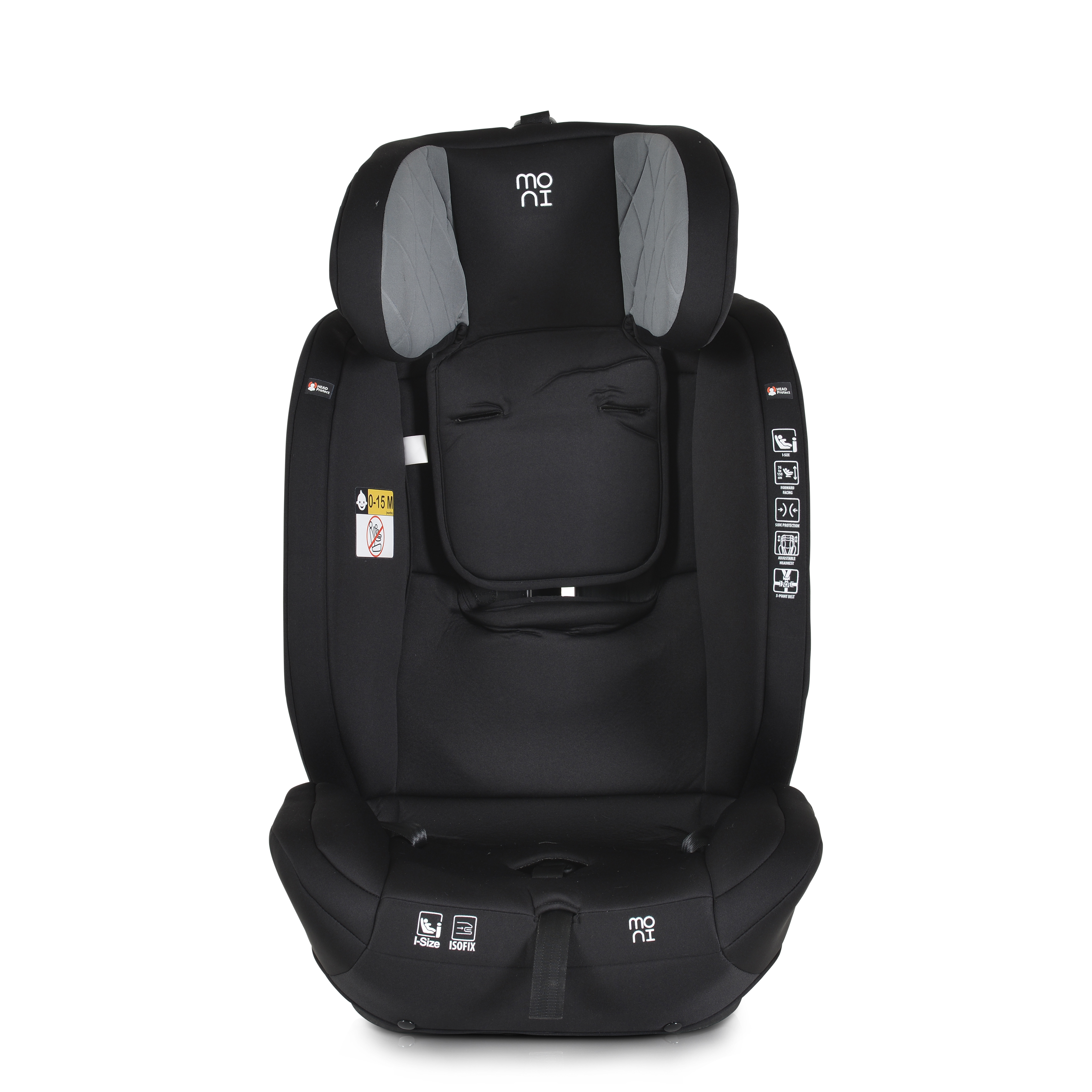 Car seat Isafe grey 76-150cm
