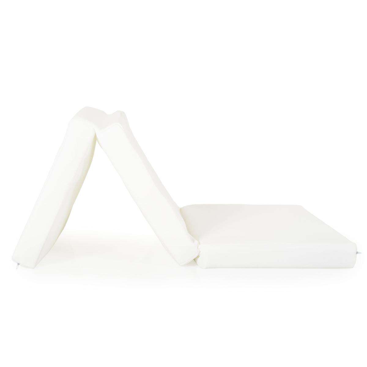 Сгъваем матрак 120/60/6 Snooze pure white