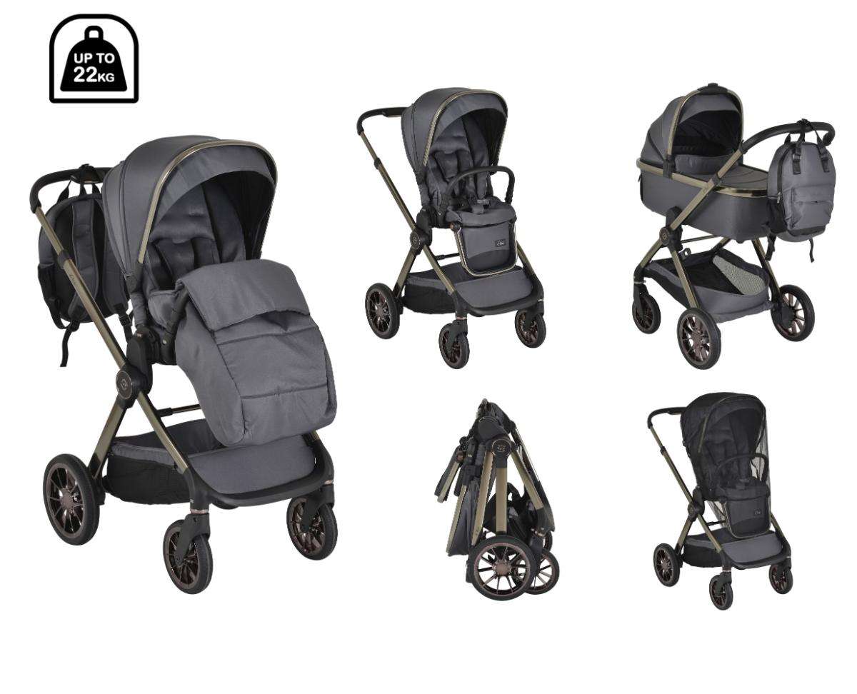 Baby stroller iClick gray