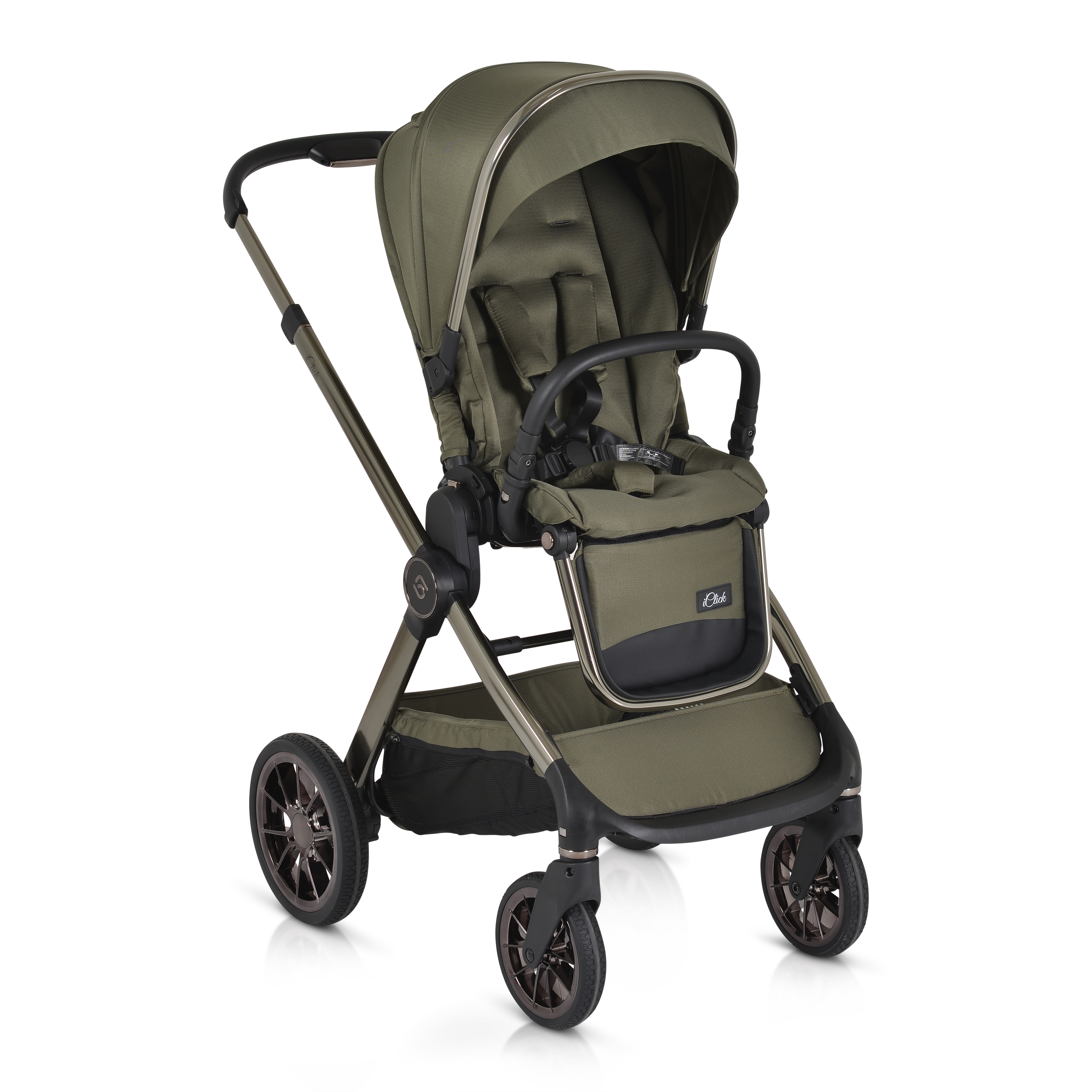 Baby stroller iClick green