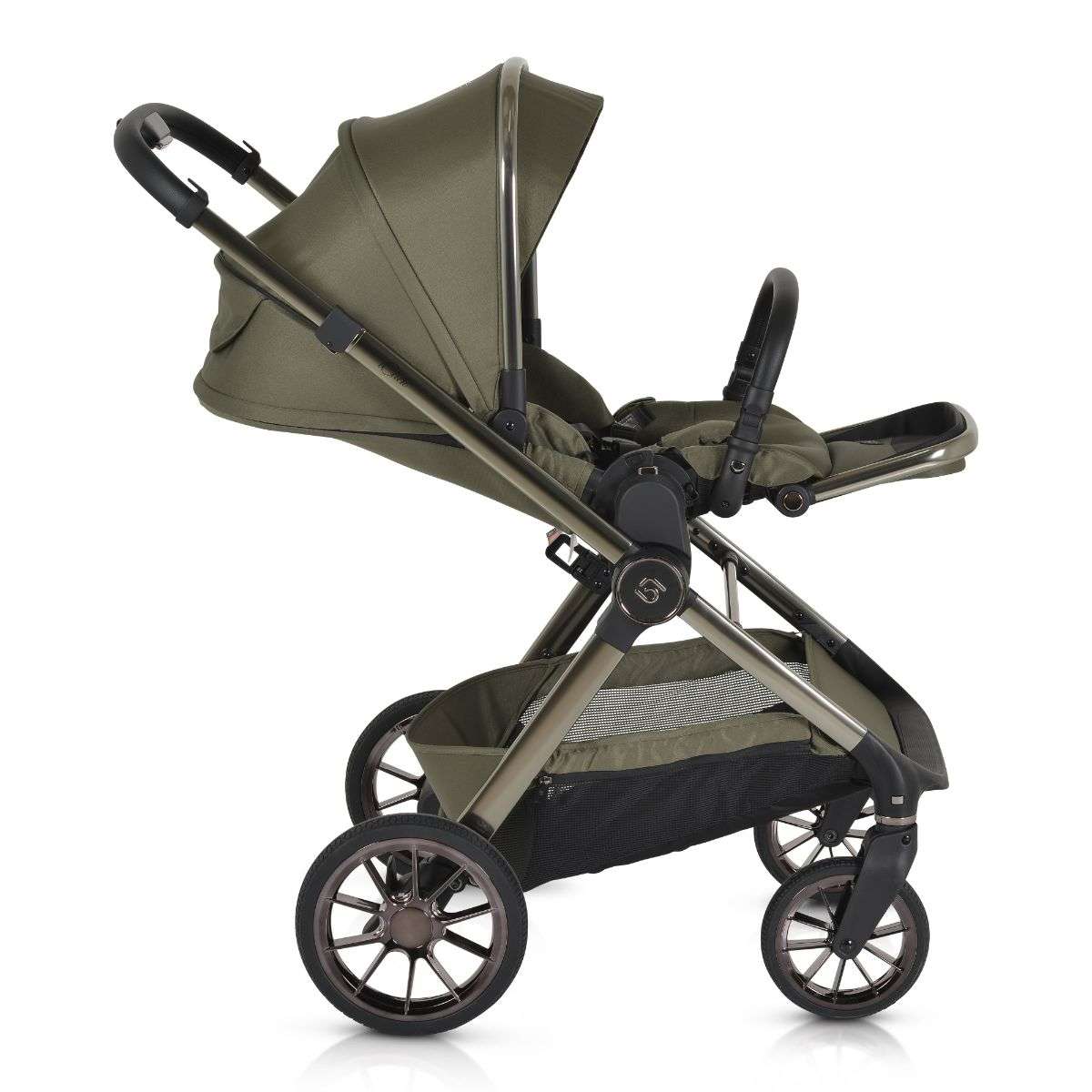 Baby stroller iClick green