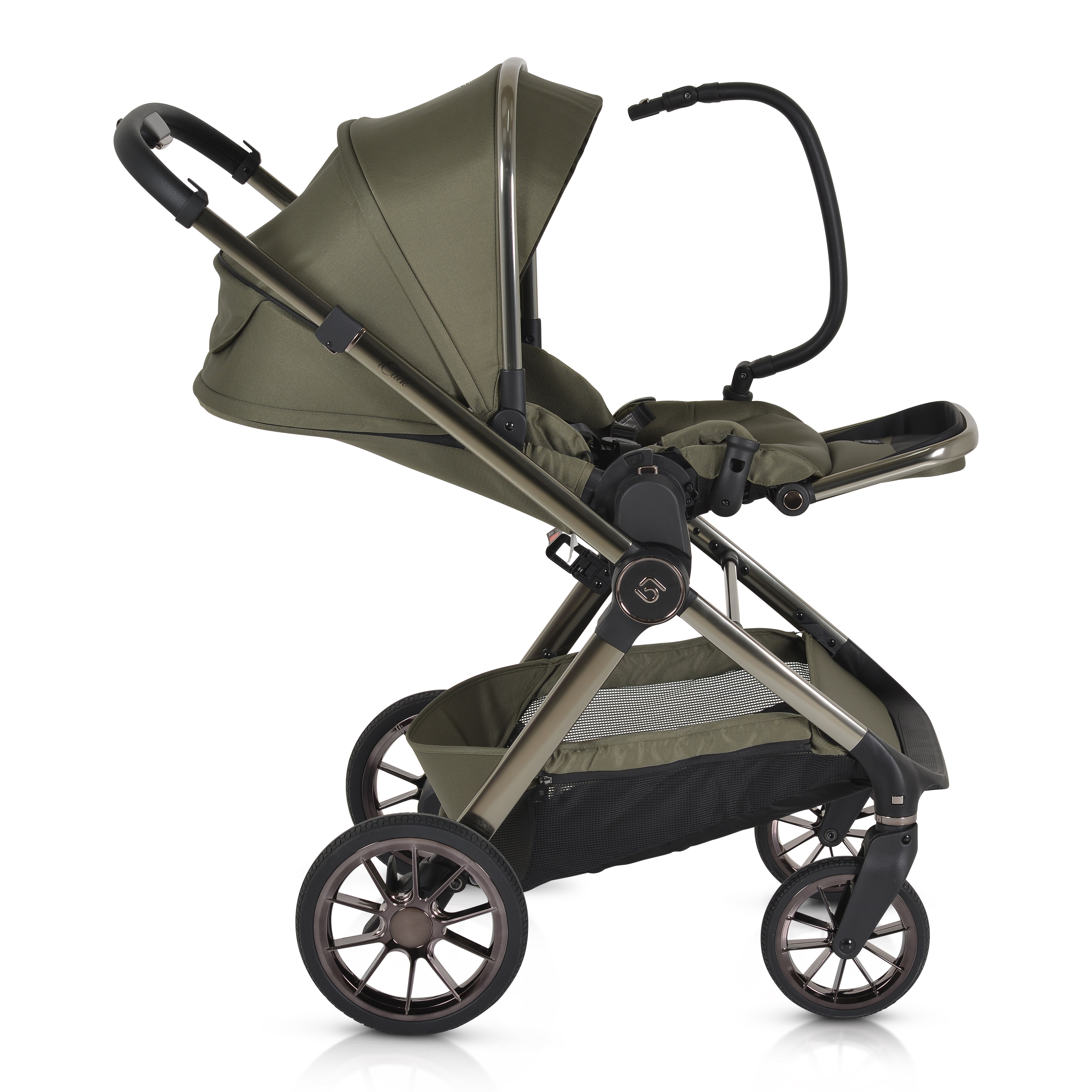 Baby stroller iClick green