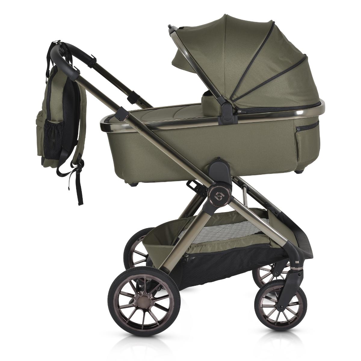 Baby stroller iClick green
