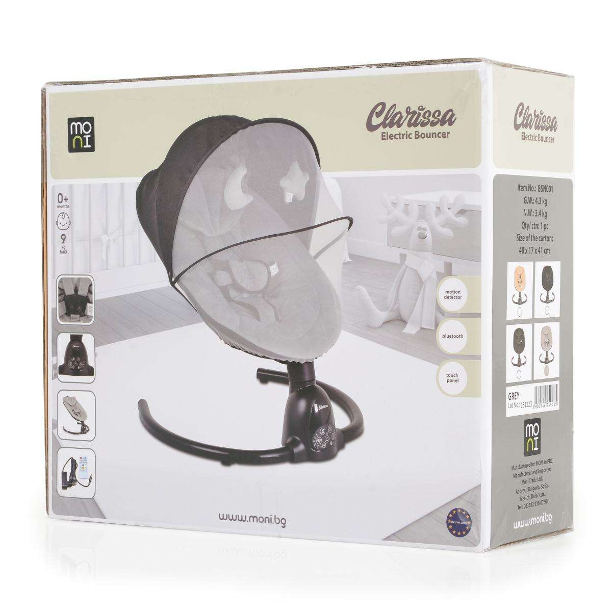 Baby swing Clarissa blue