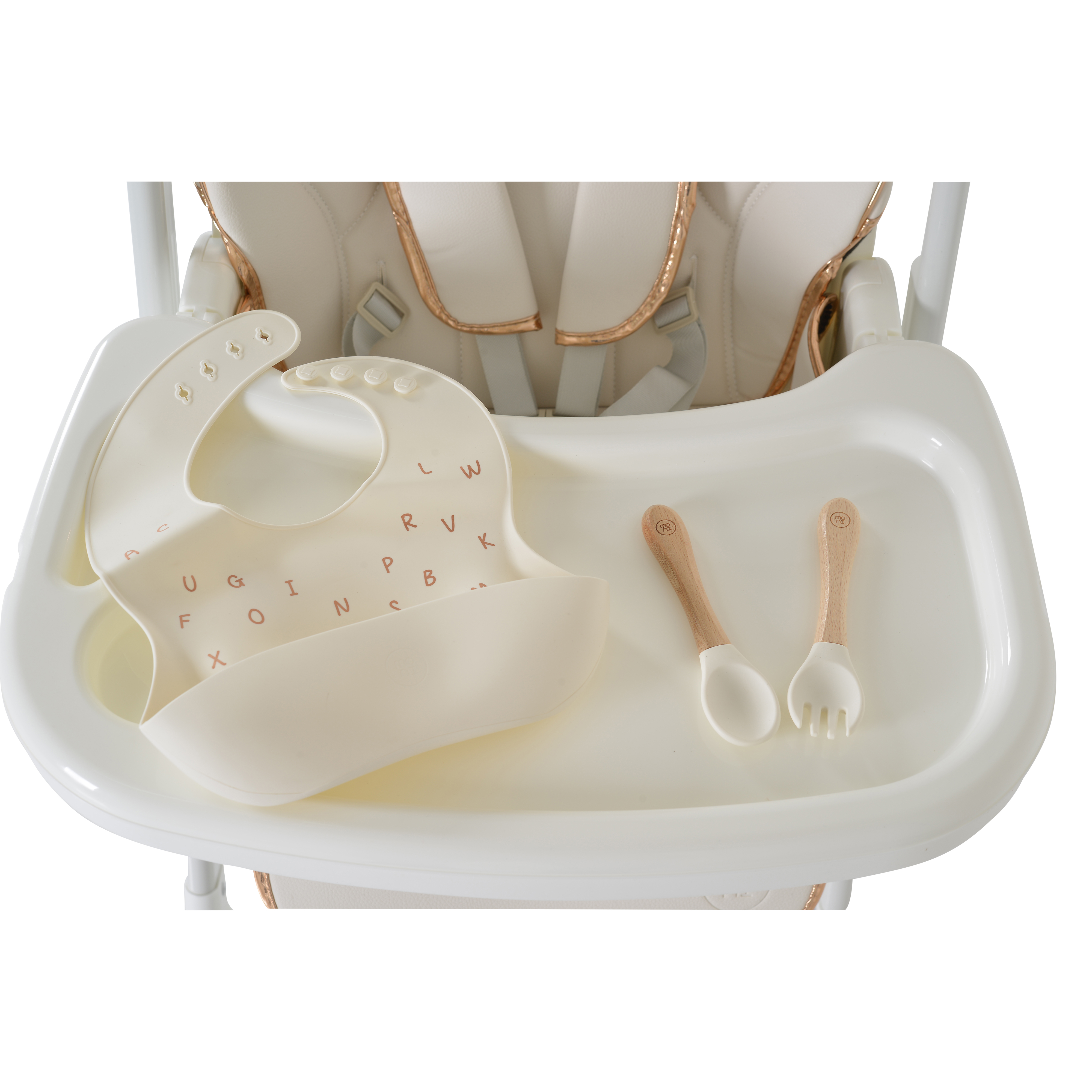 High chair with a gift Lindo white