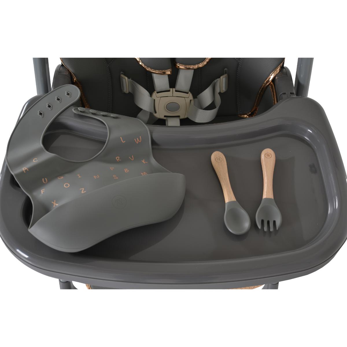 High chair with a gift Lindo grey