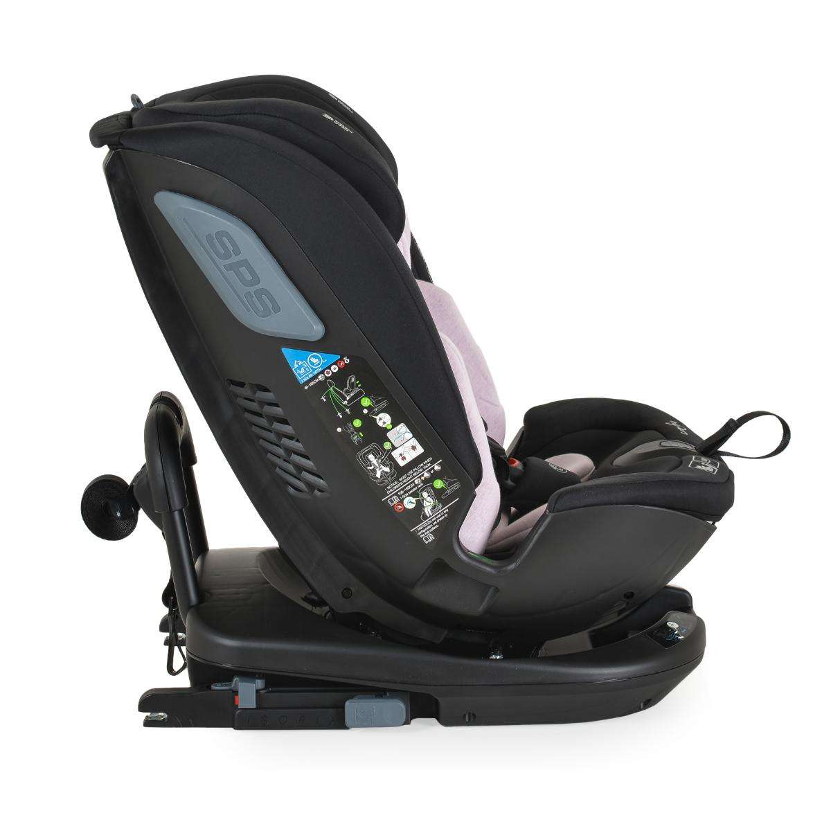 Baby car seat Gravity I-size 40-150cm pink