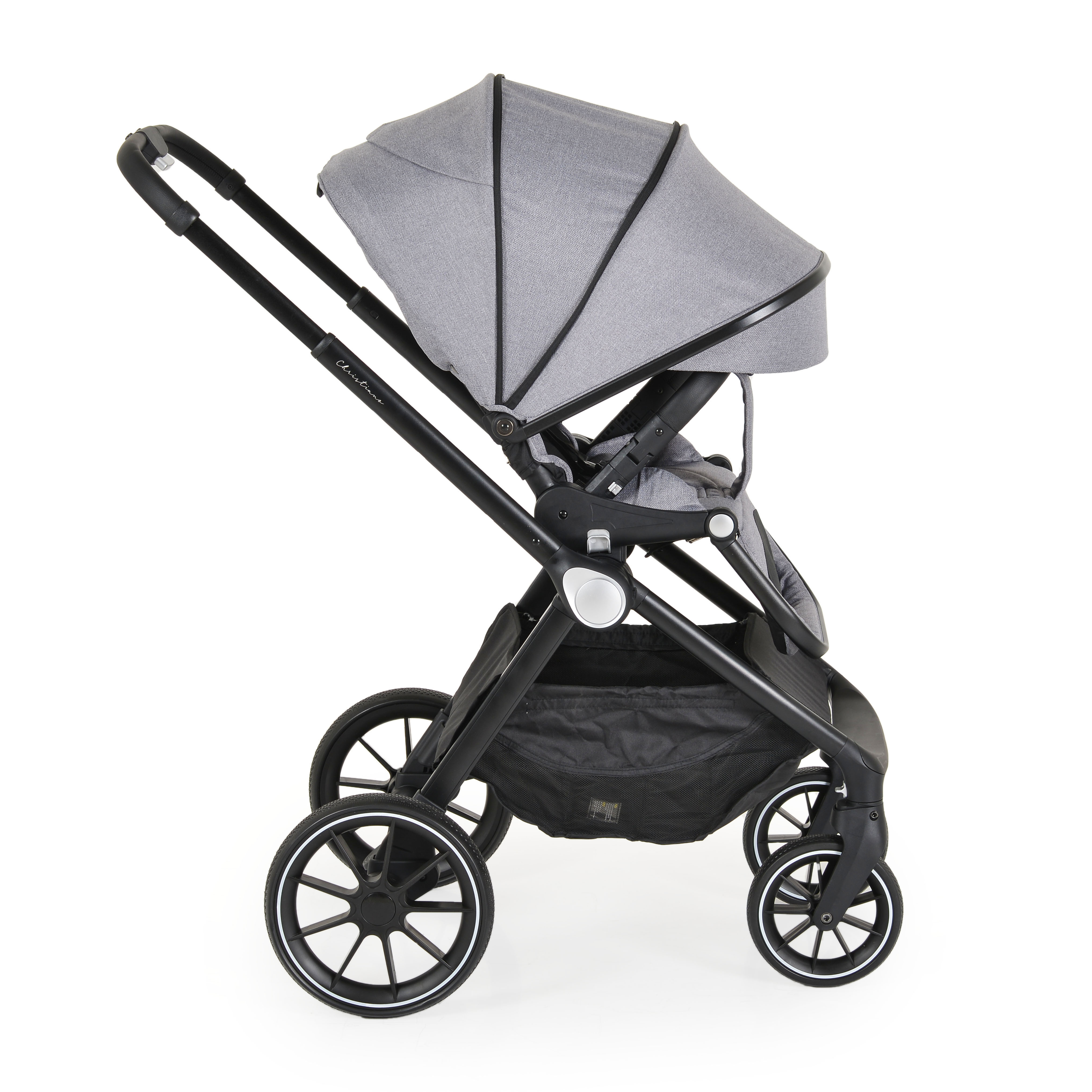 Christiano baby stroller 3 in 1 grey