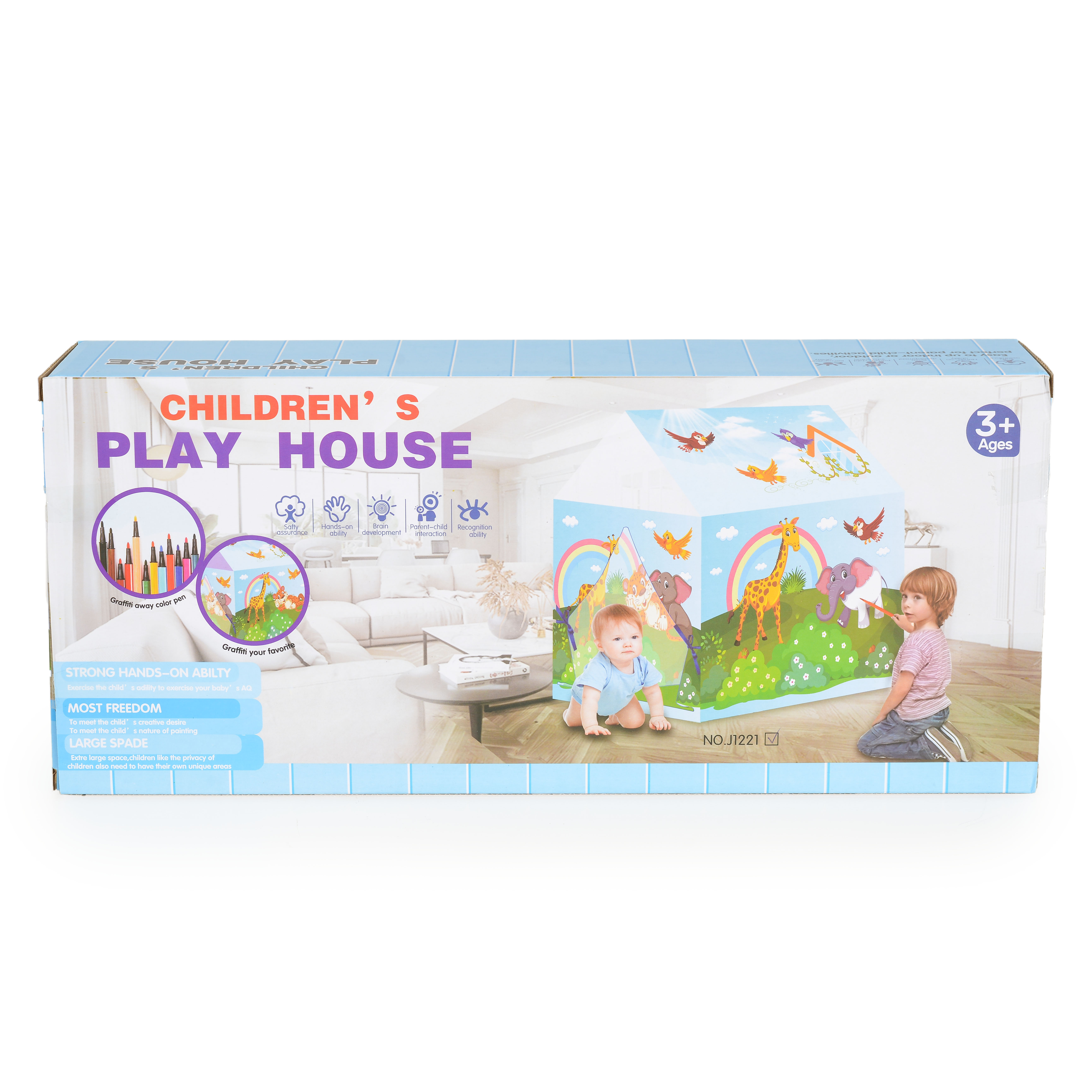 House for coloring J1221