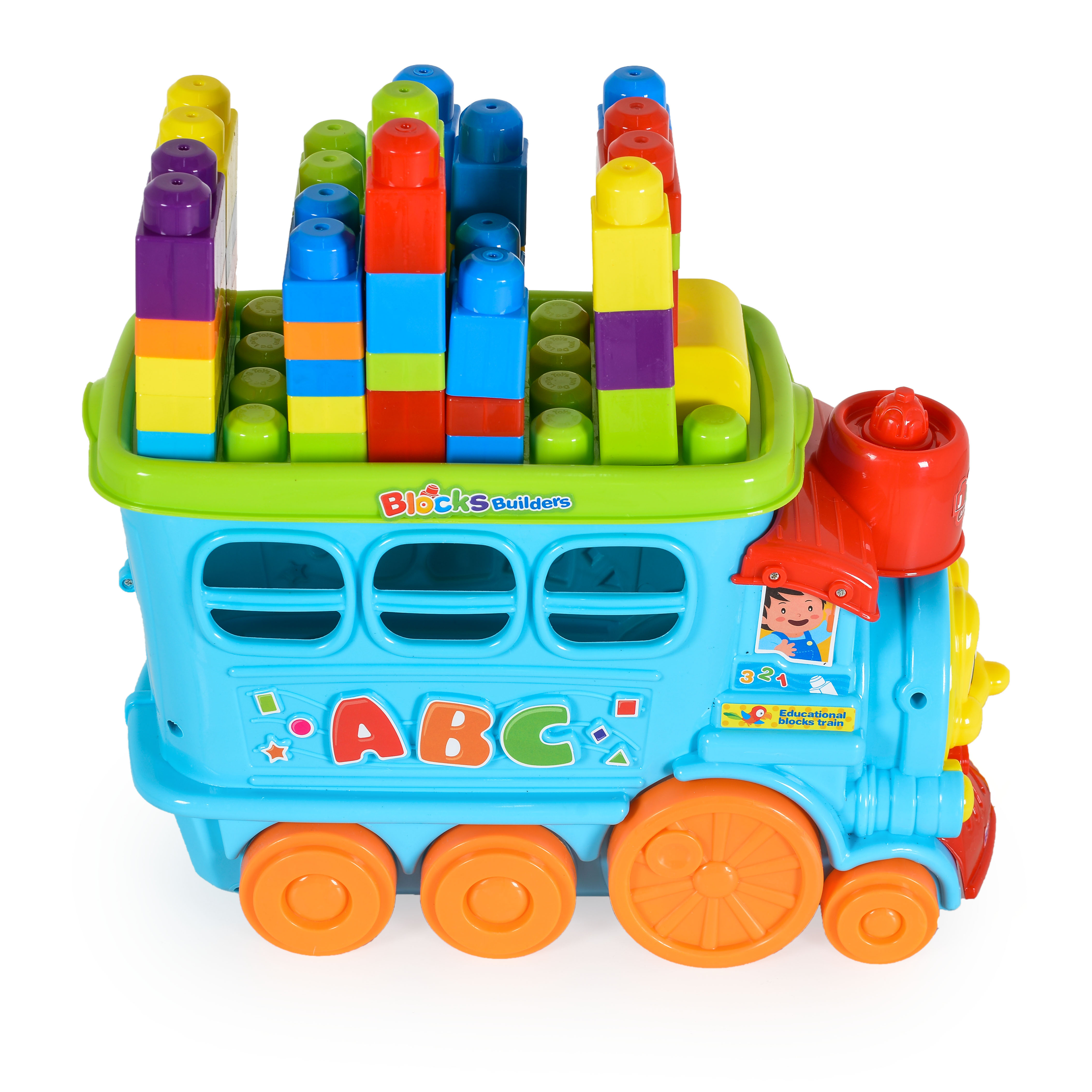 Building blocks Train 48 pcs 6029
