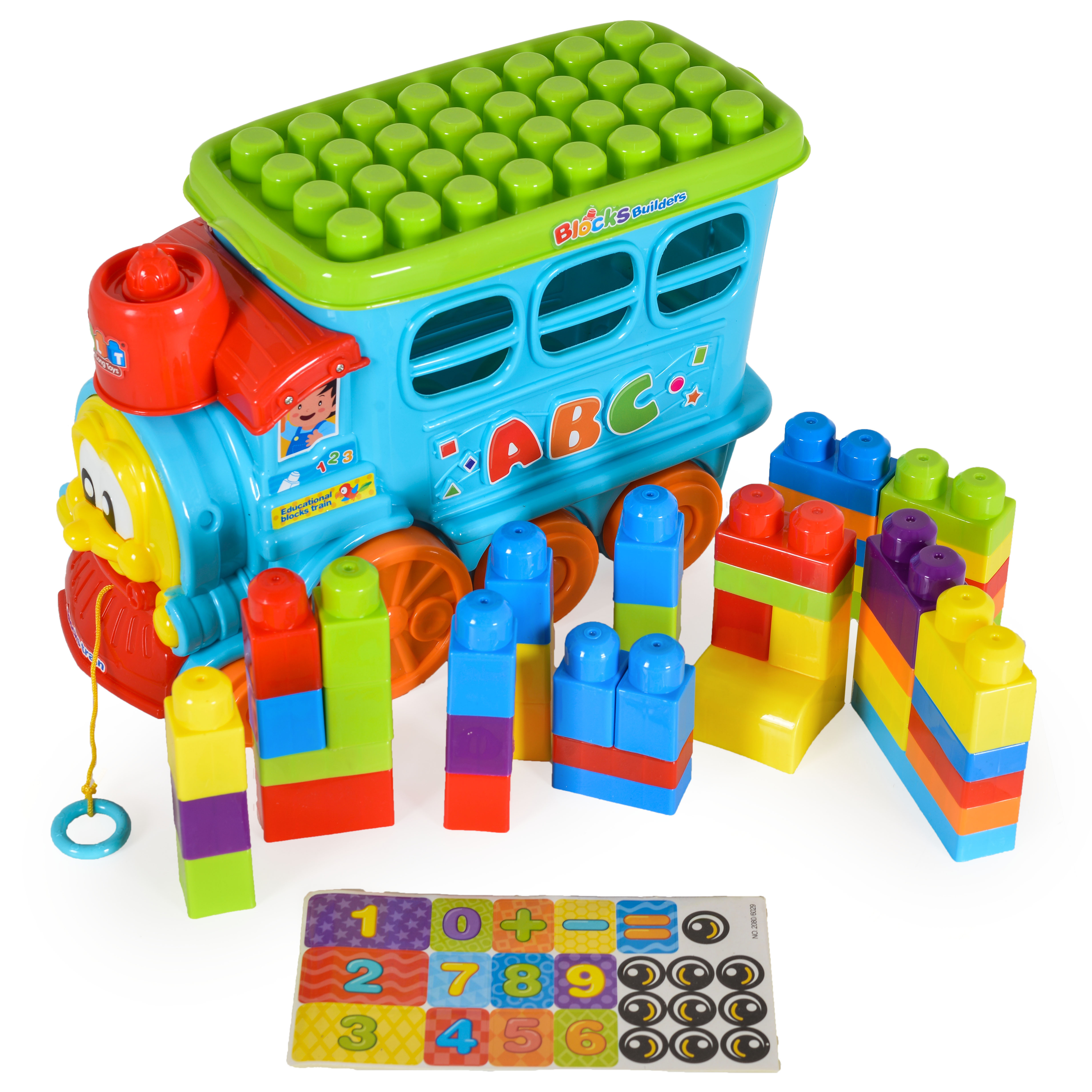 Building blocks Train 48 pcs 6029