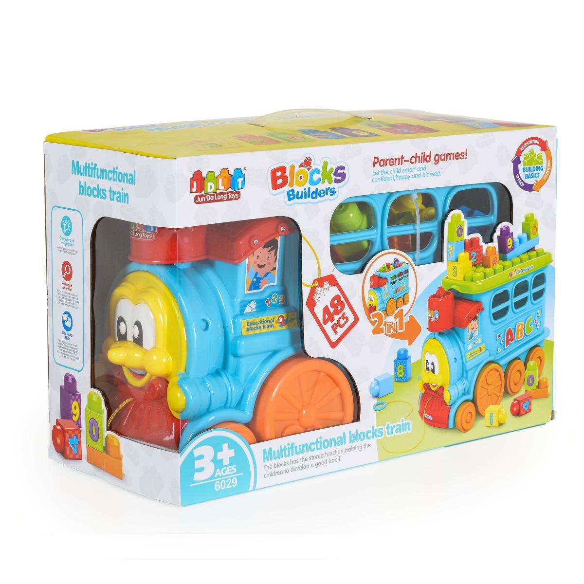 Building blocks Train 48 pcs 6029