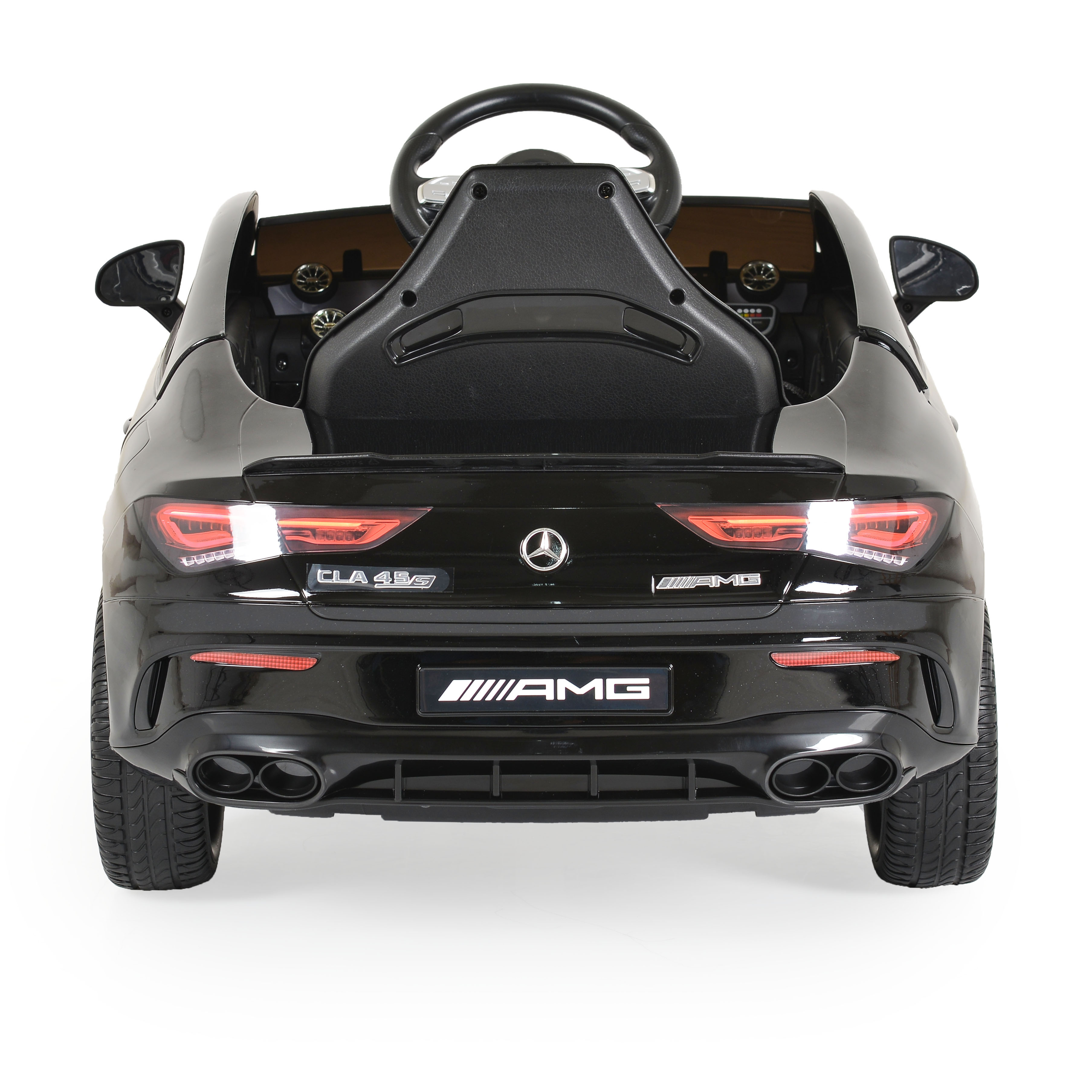 Battery car Mercedes-AMG CLA 45 metallic black