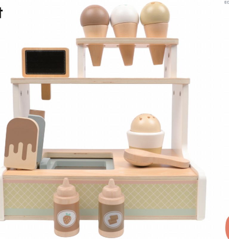 Wooden Ice cream Set 24072