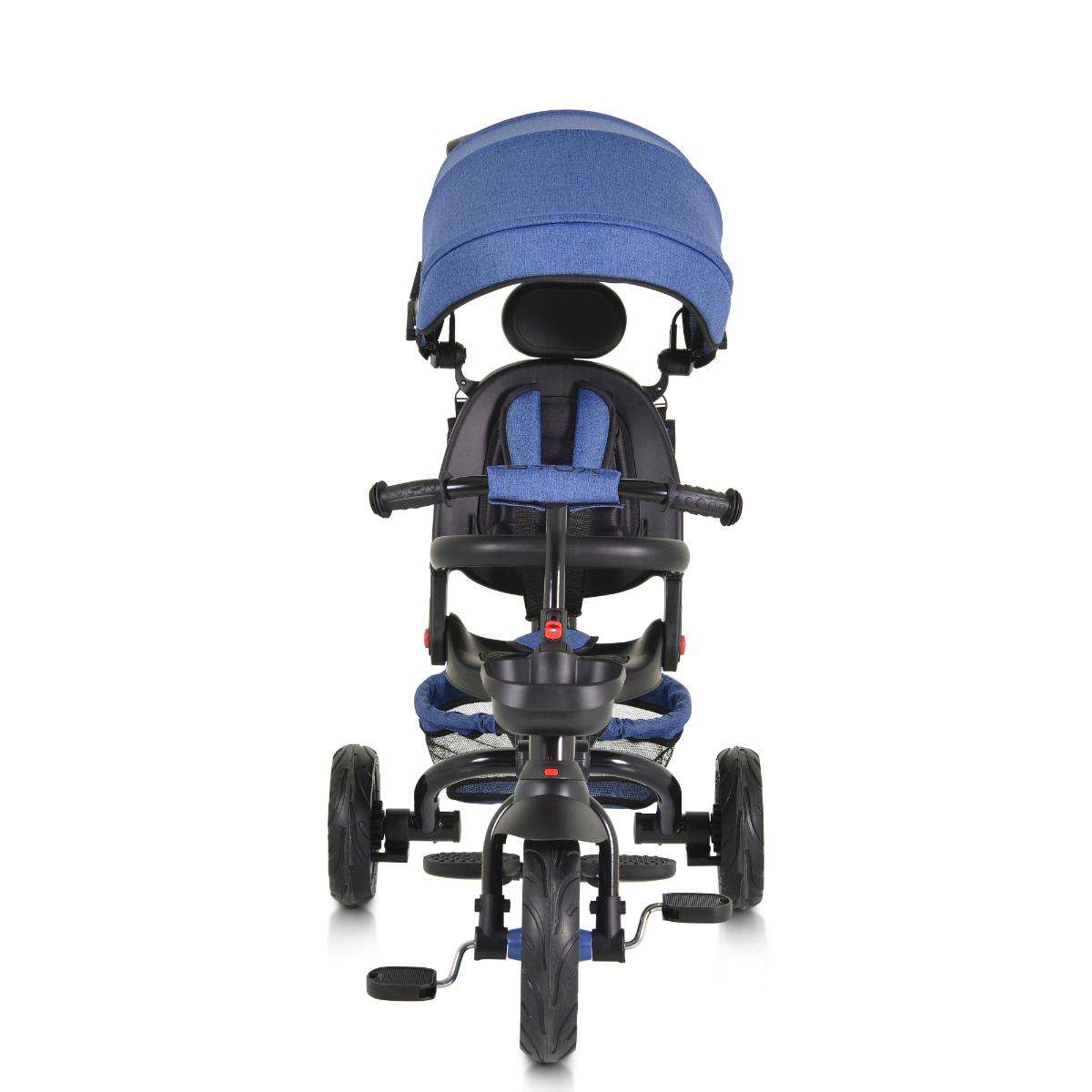 Tricycle Explore folding handlebar dark blue