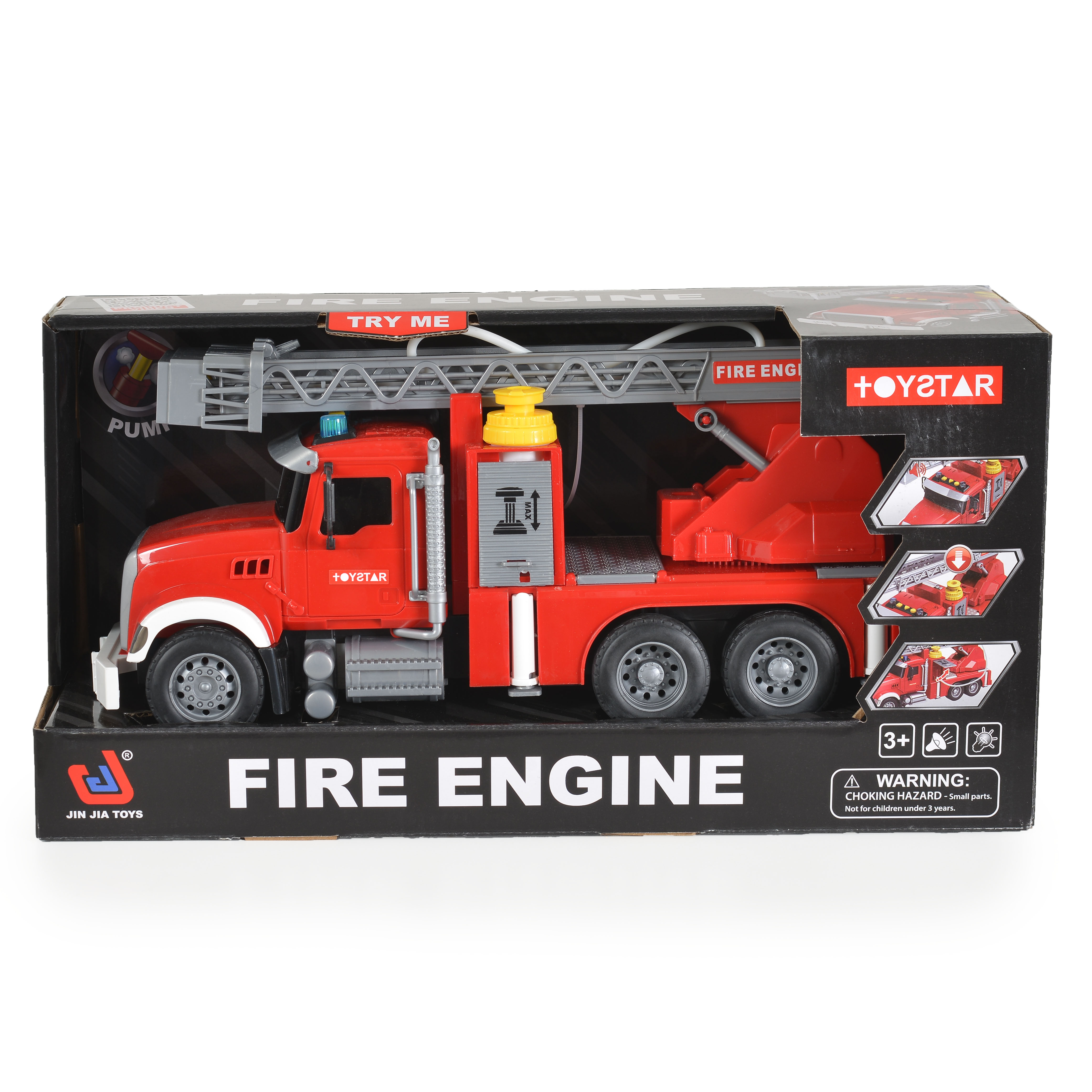 Fire truck with sound and light 666-58P