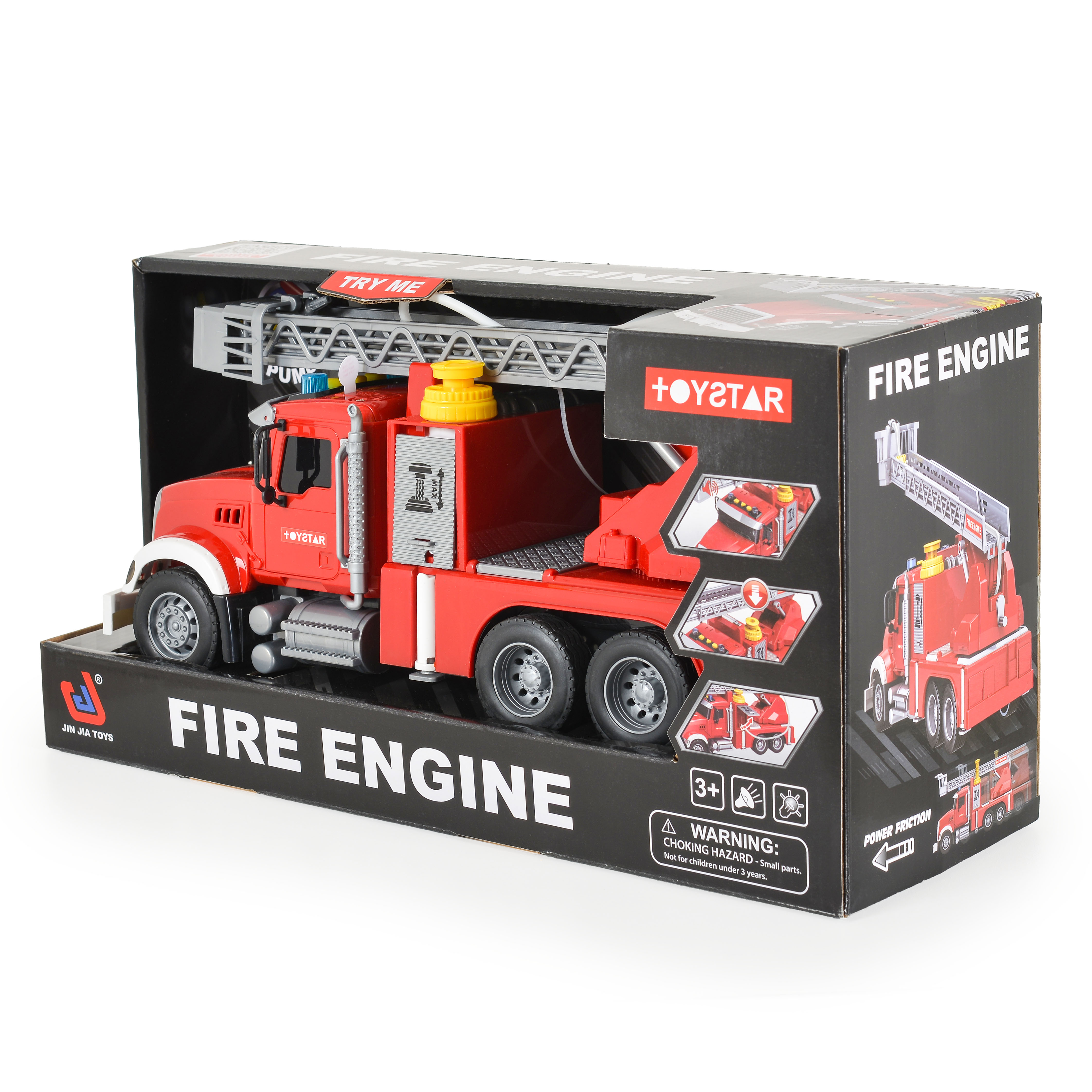 Fire truck with sound and light 666-58P