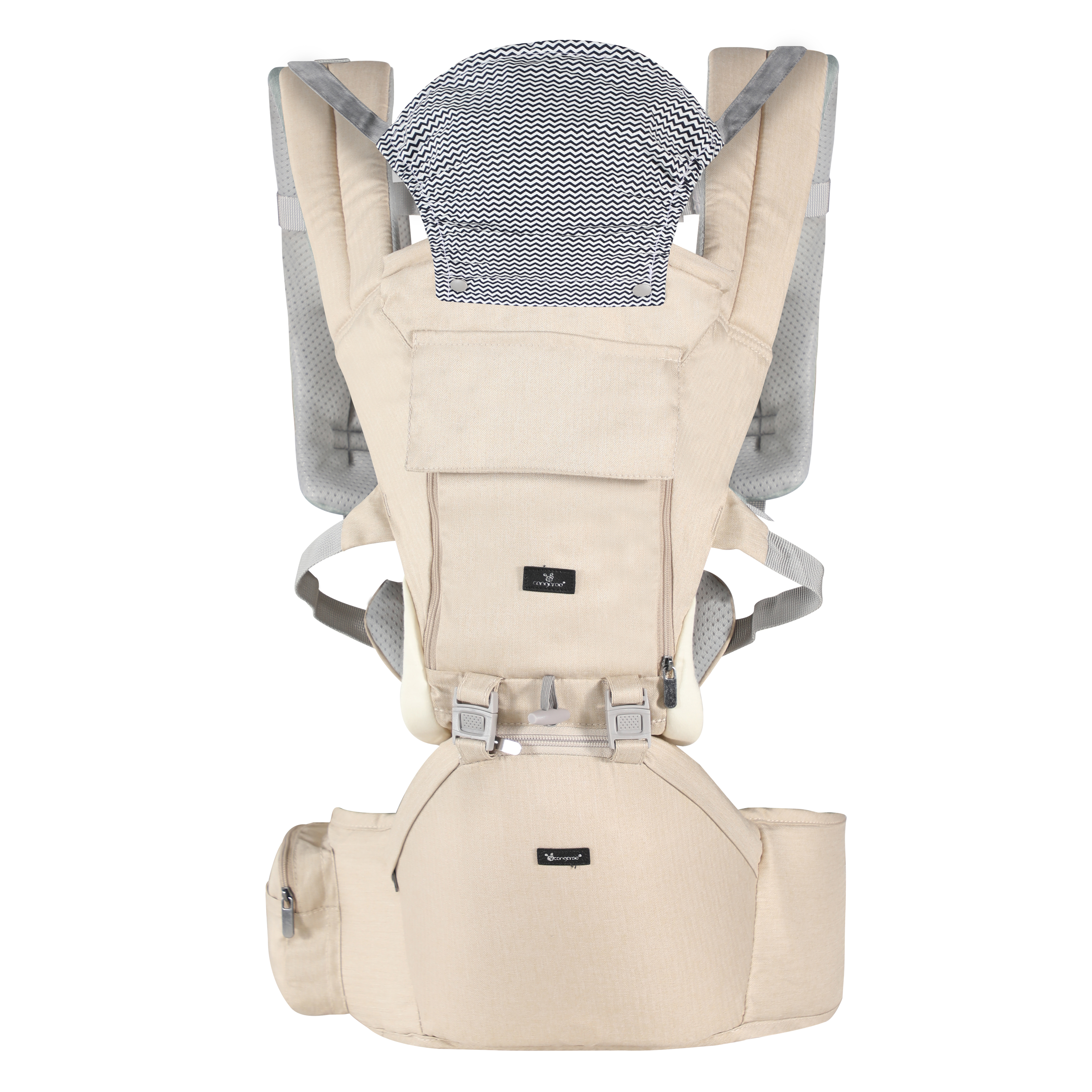 Ergonomic kangaroo Ivy beige