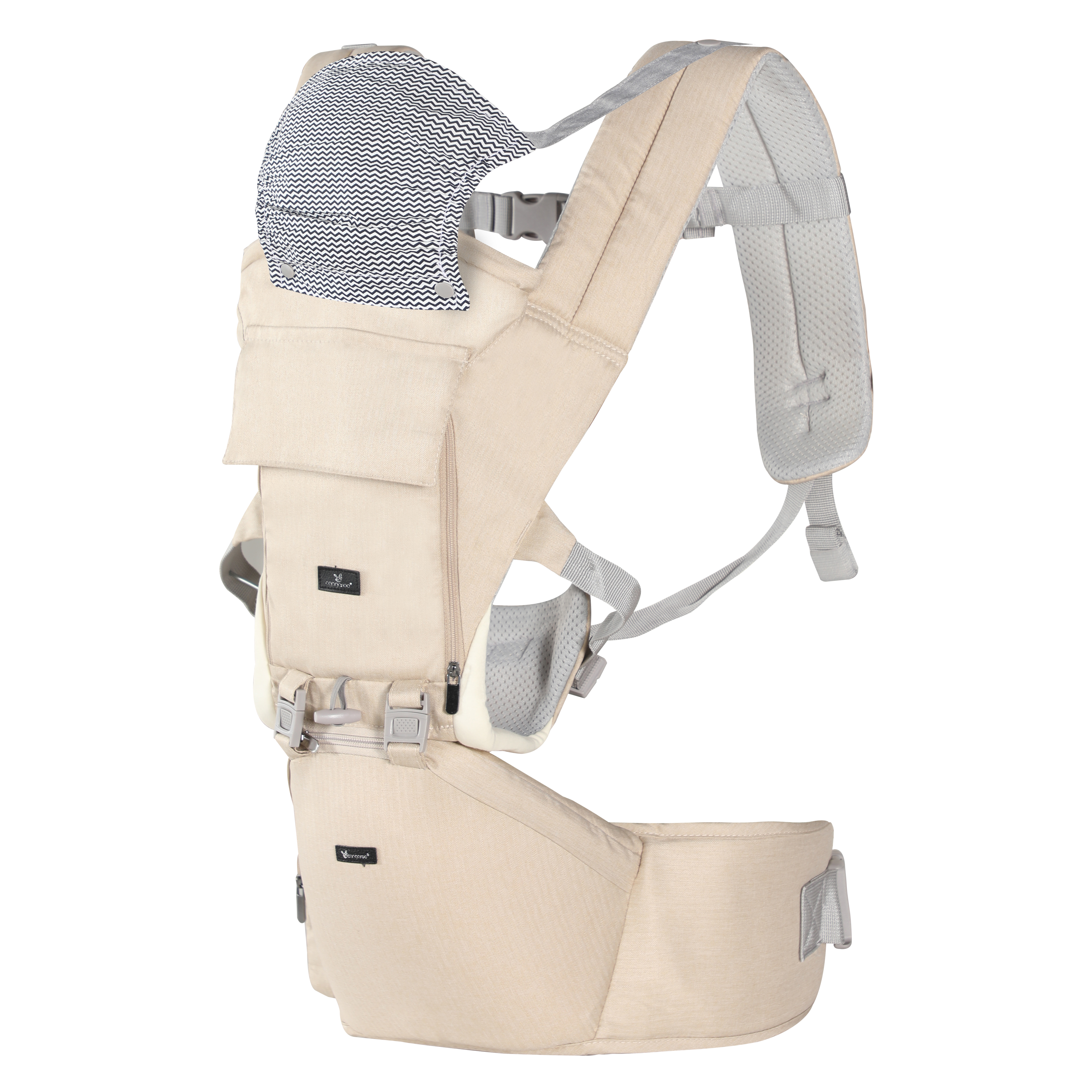 Ergonomic kangaroo Ivy beige