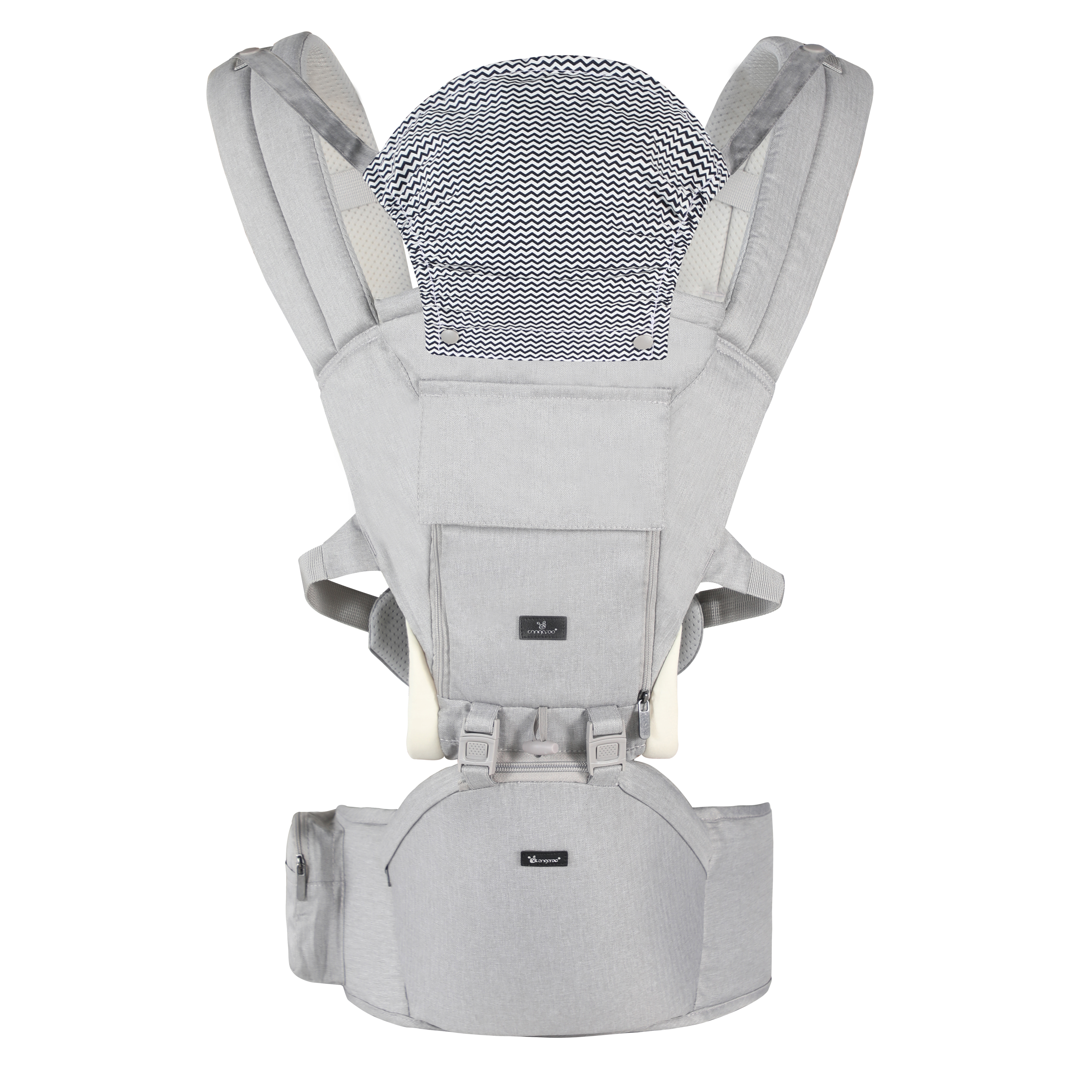 Ergonomic kangaroo Ivy gray